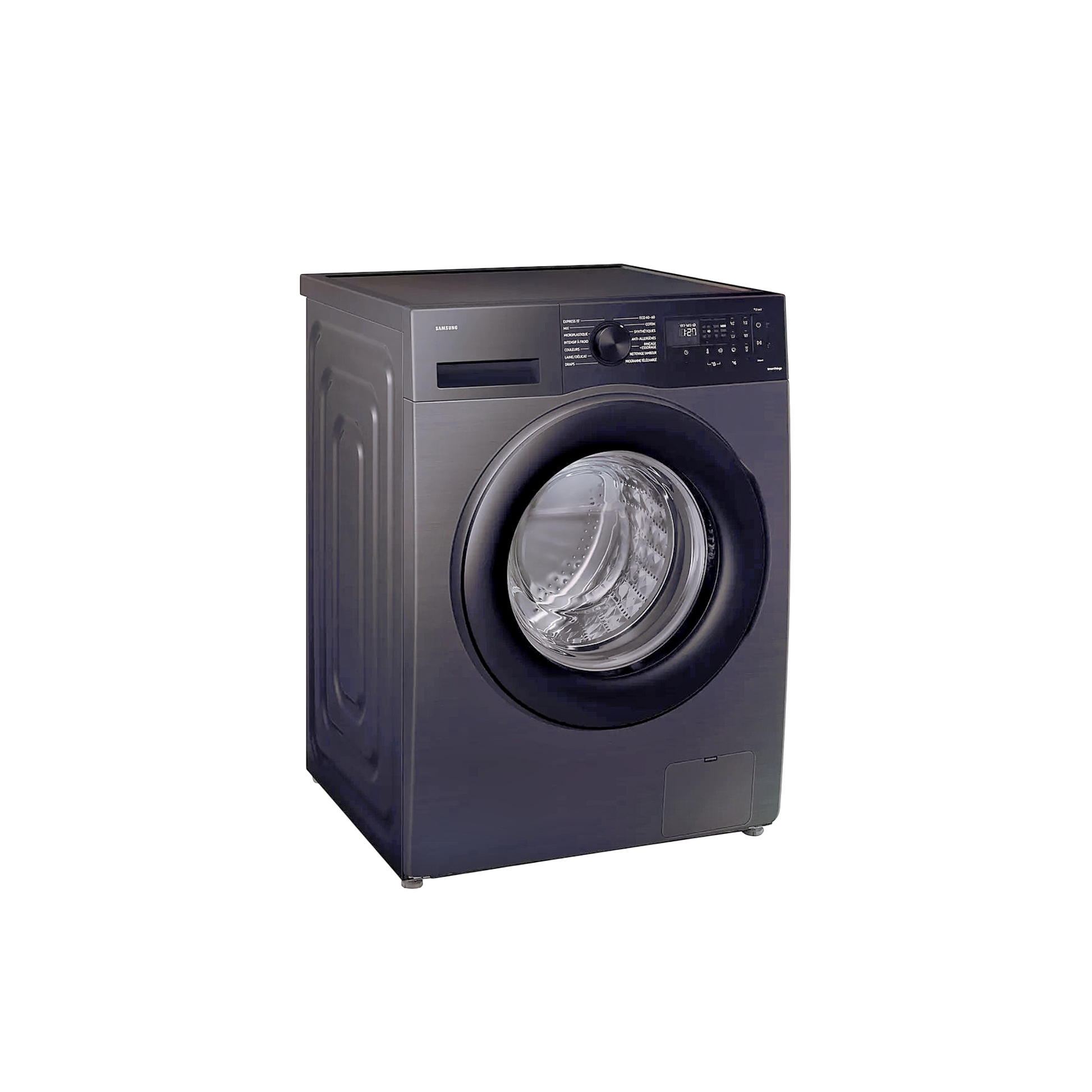 Lave-Linge Hublot 8 kg Reconditionné SAMSUNG WW80CGC04DAB : vue du côté droit