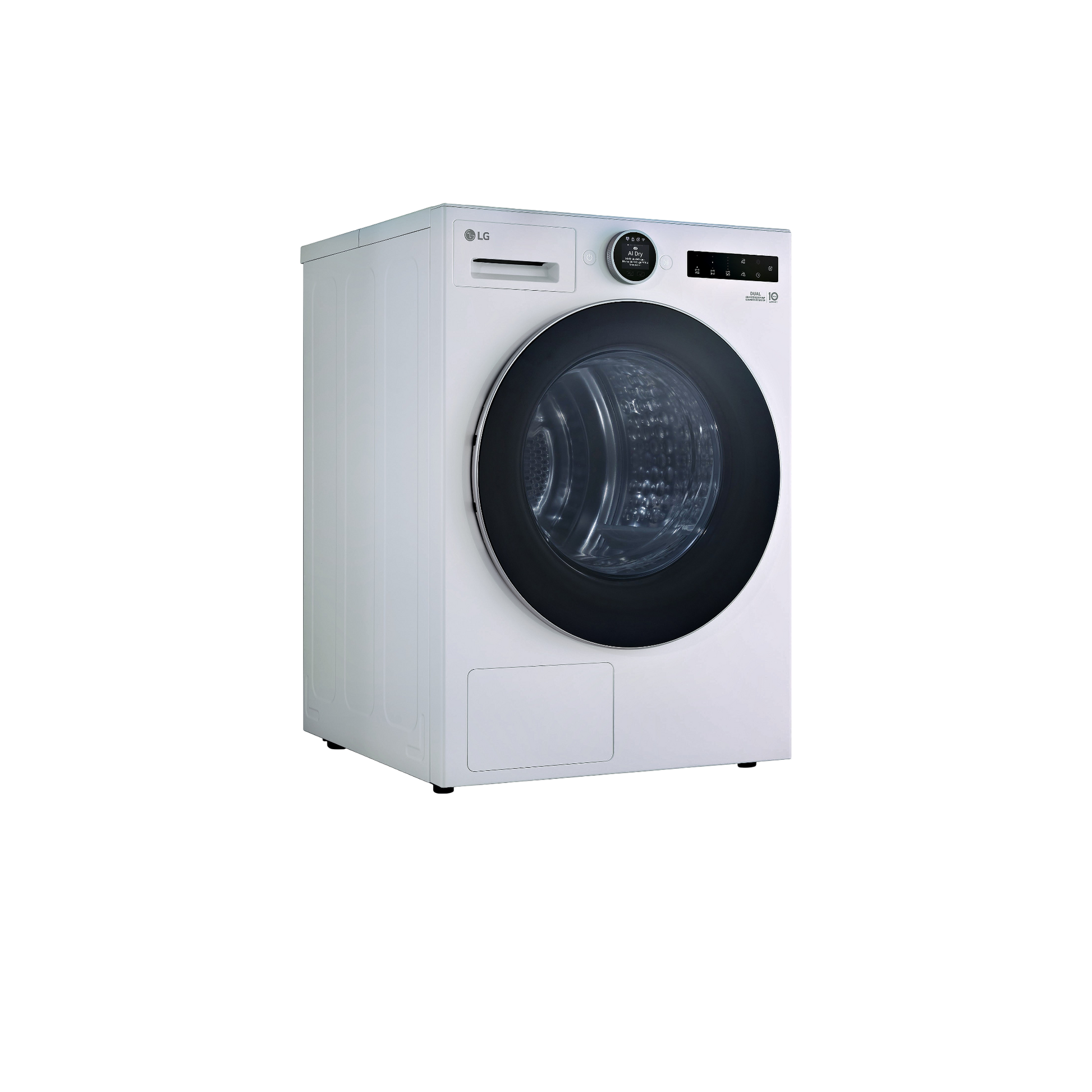 Seche-Linge Pompe À Chaleur 9 kg Reconditionné LG RH9X71WH : vue du côté gauche