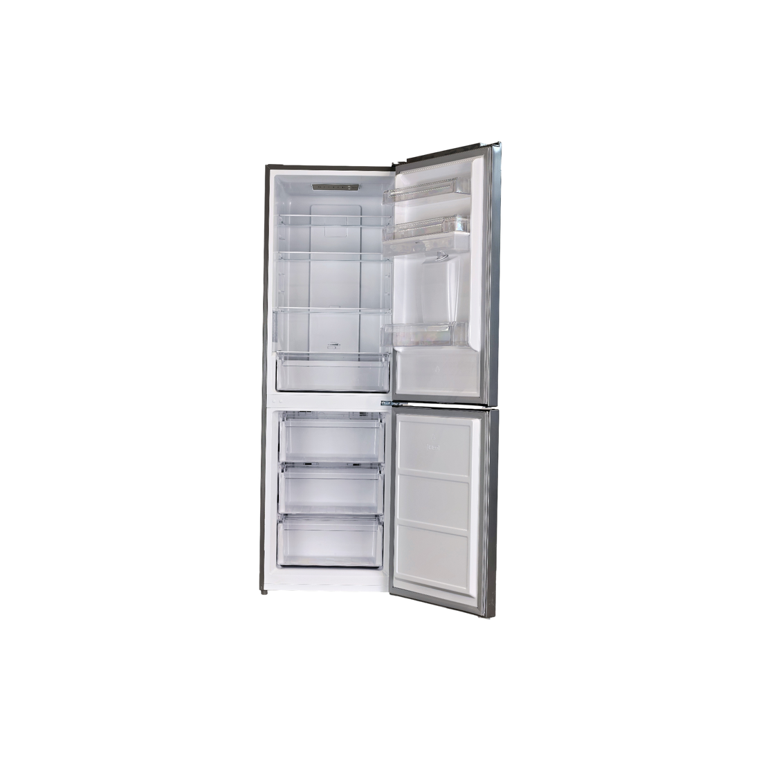 Réfrigérateur Avec Congélateur 325 L Reconditionné PROLINE PLC325WDNFSL : vue de l'intérieur