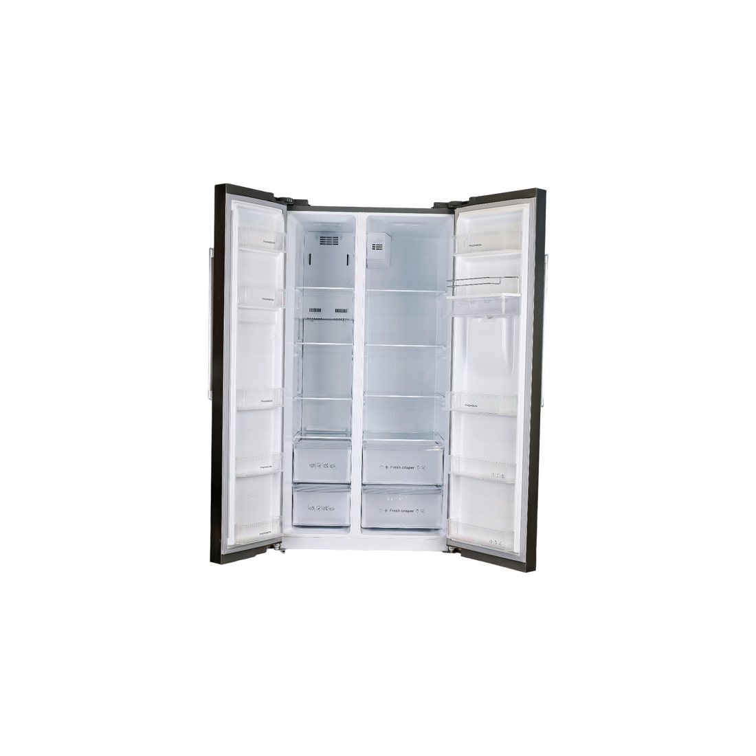 Réfrigérateur Américain 551 L Reconditionné THOMSON THSBS100IX : vue de l'intérieur