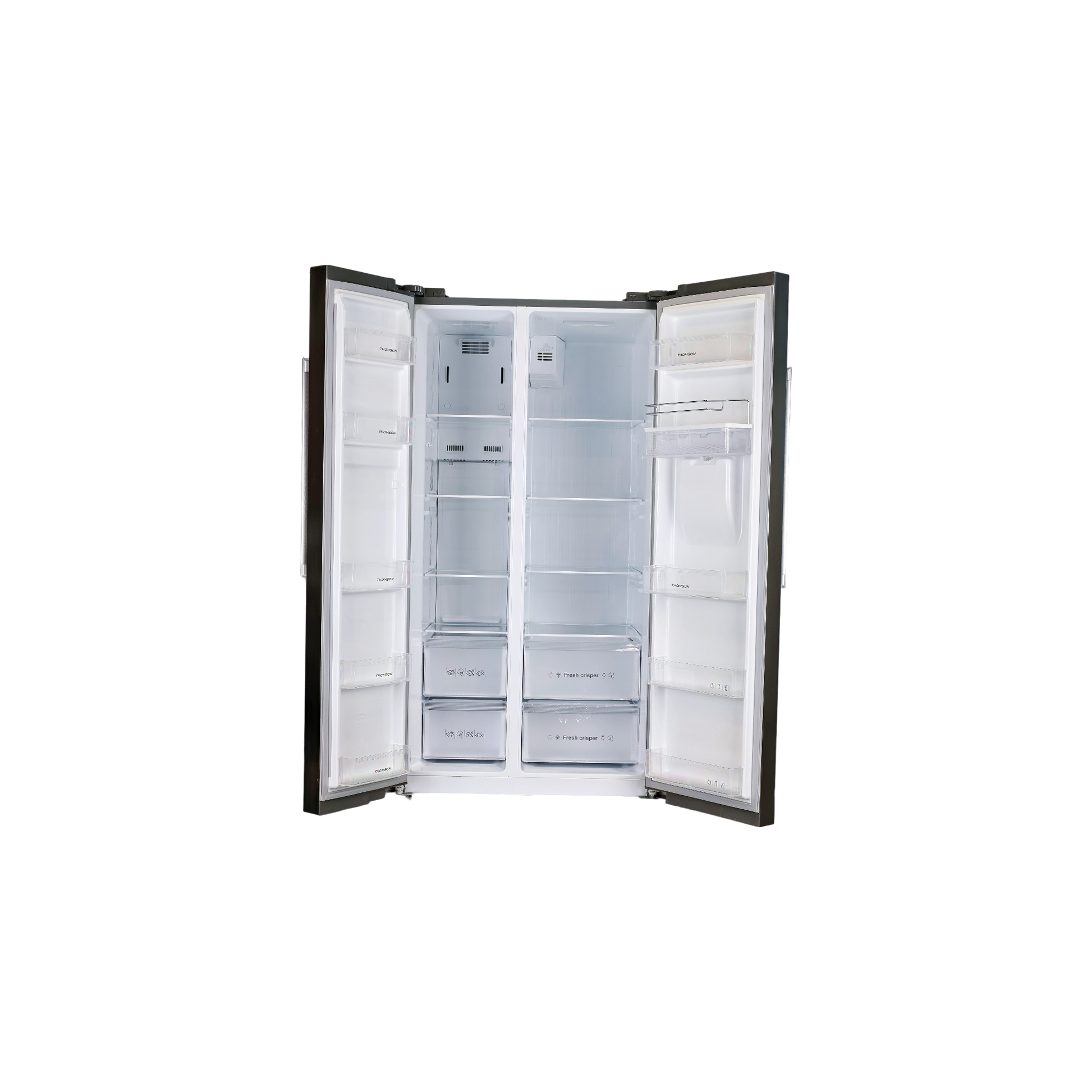 Réfrigérateur Américain 551 L Reconditionné THOMSON THSBS100IX : vue de l'intérieur