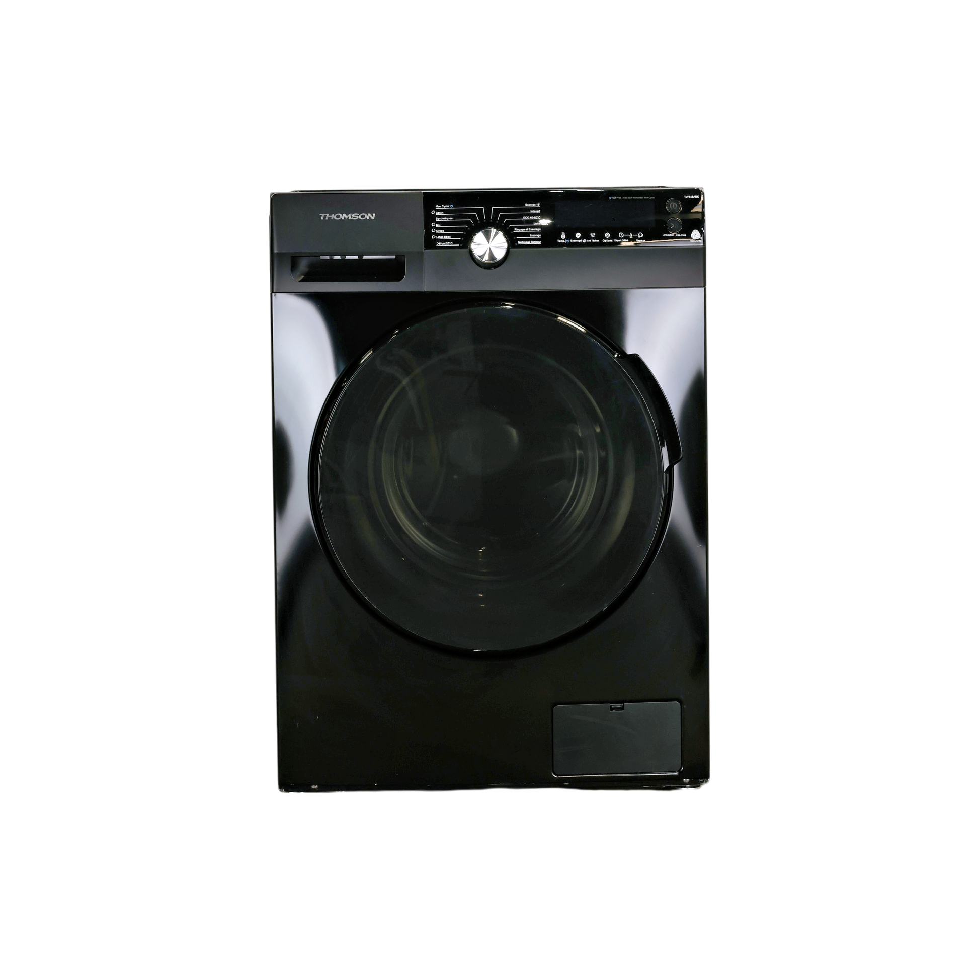 Lave-Linge Hublot 8 kg Reconditionné THOMSON TW148ABK : vue de face