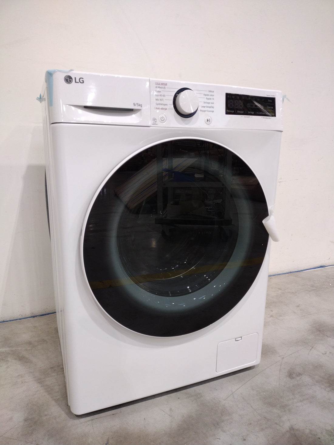 Lave-Linge Sechant 9 kg Reconditionné LG F952SR50WRS : détails
