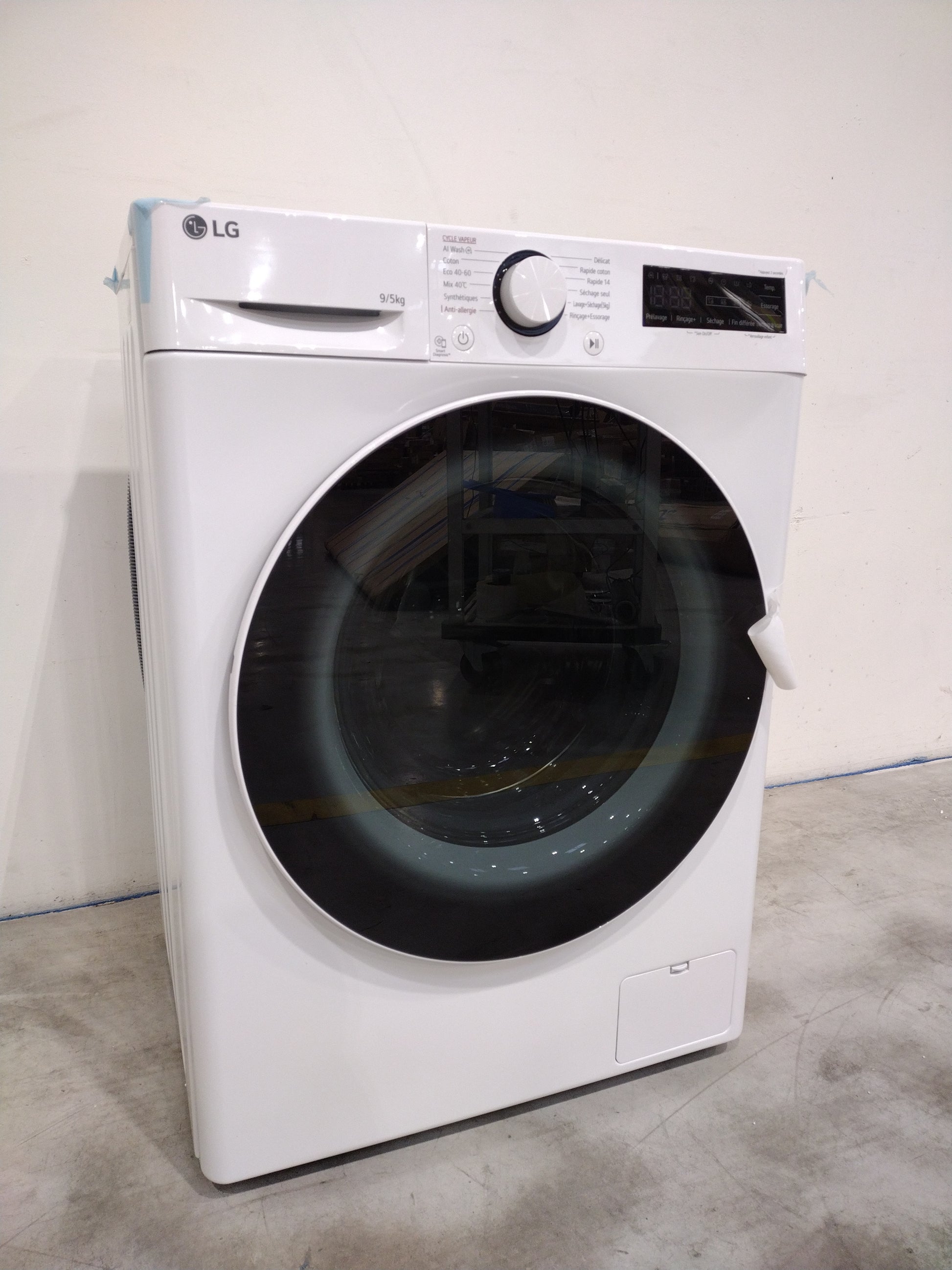 Lave-Linge Sechant 9 kg Reconditionné LG F952SR50WRS : détails