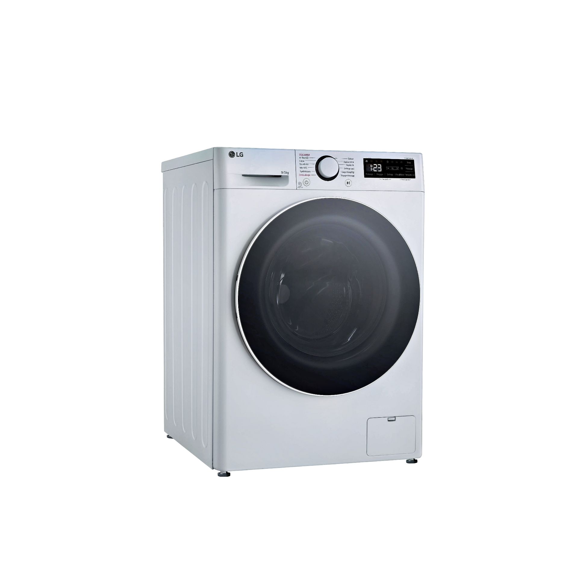 Lave-Linge Sechant 9 kg Reconditionné LG F952SR50WRS : vue du côté droit