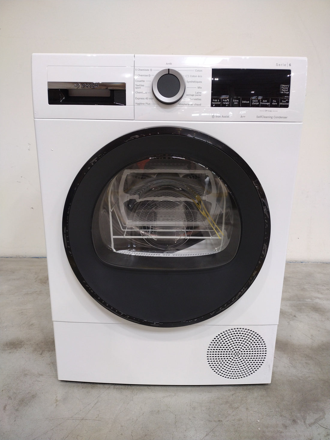 Seche-Linge Pompe À Chaleur 9 kg Reconditionné BOSCH WQG245A0FR : détails