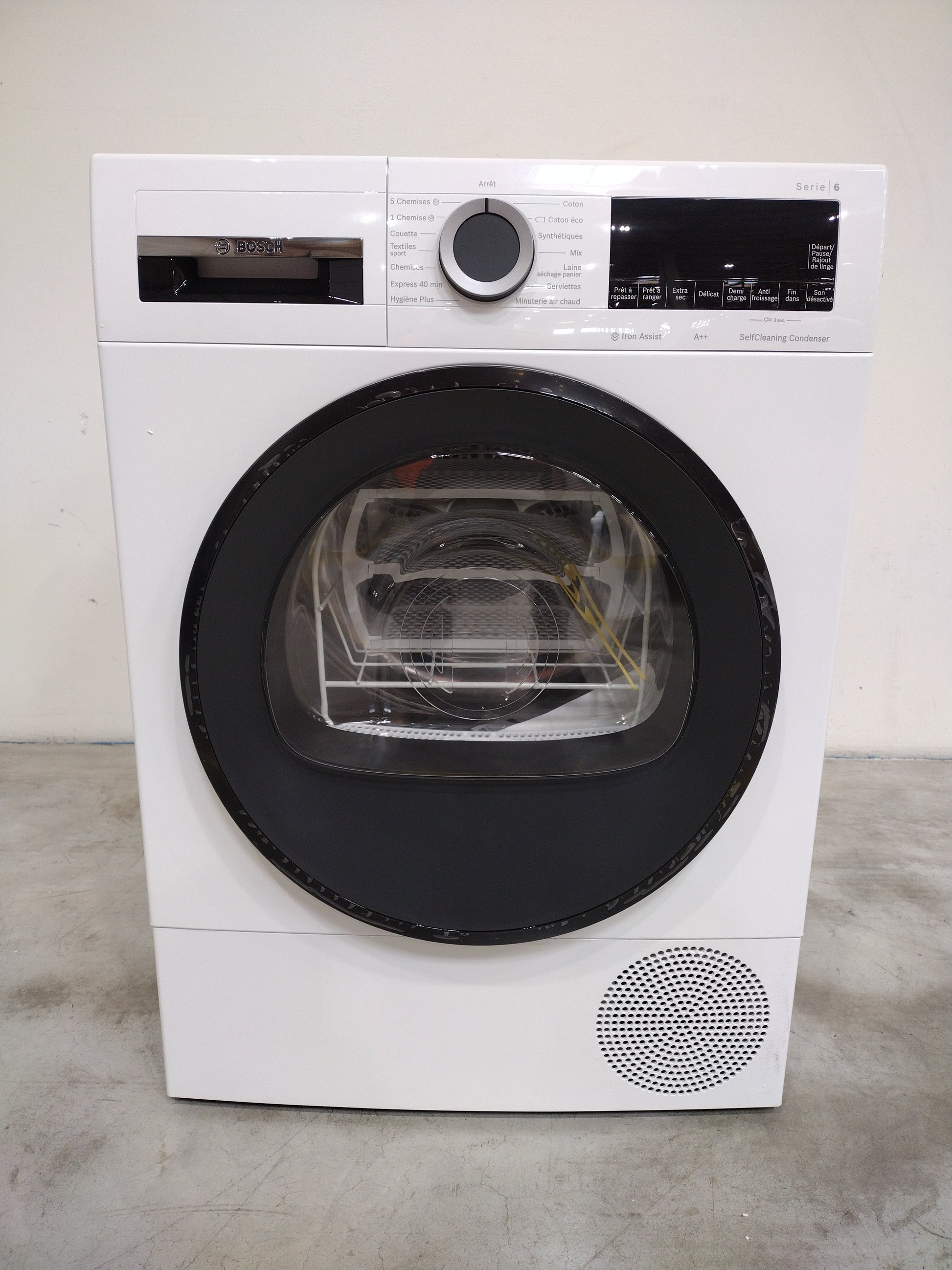 Seche-Linge Pompe À Chaleur 9 kg Reconditionné BOSCH WQG245A0FR : détails
