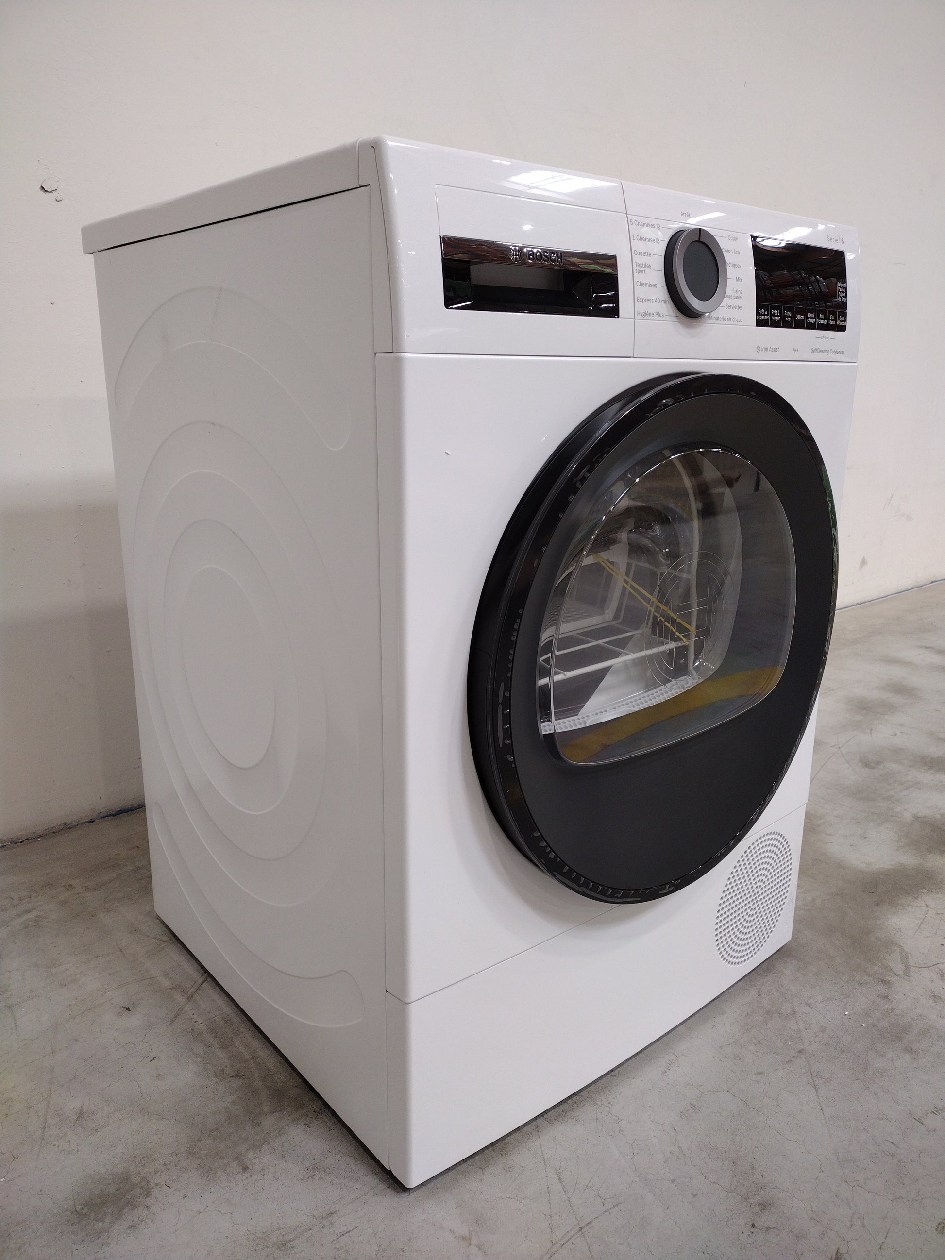 Seche-Linge Pompe À Chaleur 9 kg Reconditionné BOSCH WQG245A0FR : détails