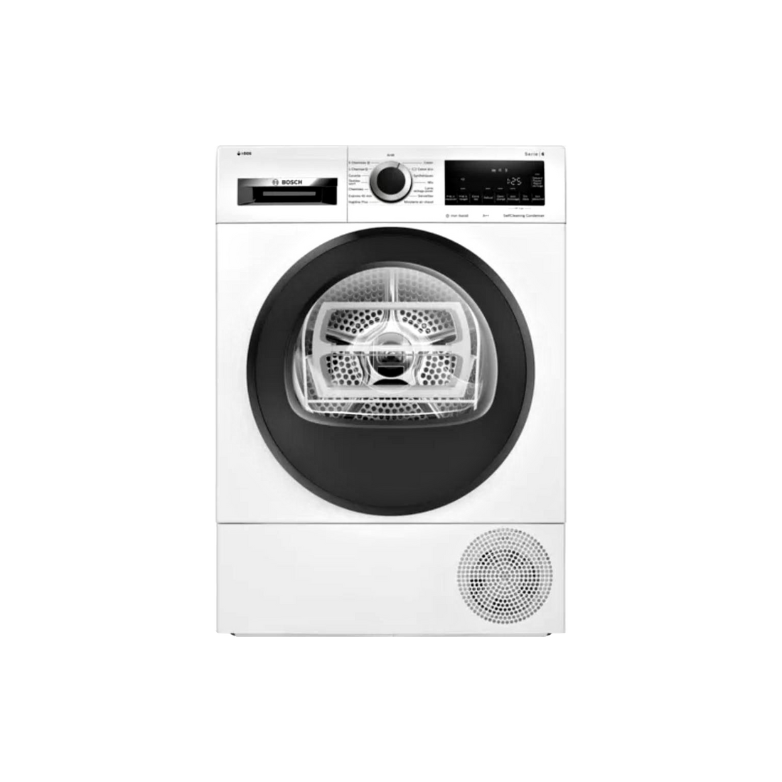 Seche-Linge Pompe À Chaleur 9 kg Reconditionné BOSCH WQG245A0FR : vue de face
