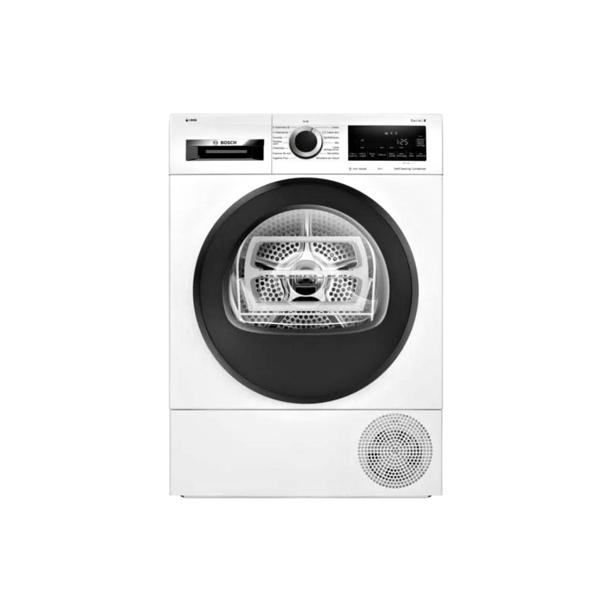 Seche-Linge Pompe À Chaleur 9 kg Reconditionné BOSCH WQG245A0FR : vue de face