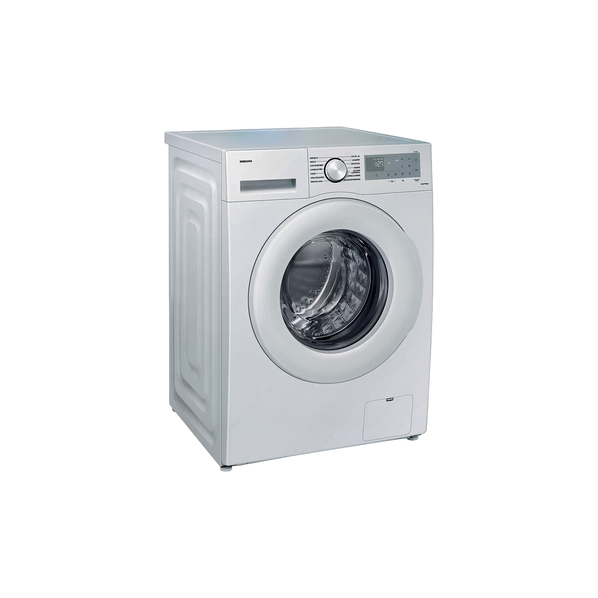 Lave-Linge Hublot 8 kg Reconditionné SAMSUNG WW80CGC04DTH : vue du côté gauche