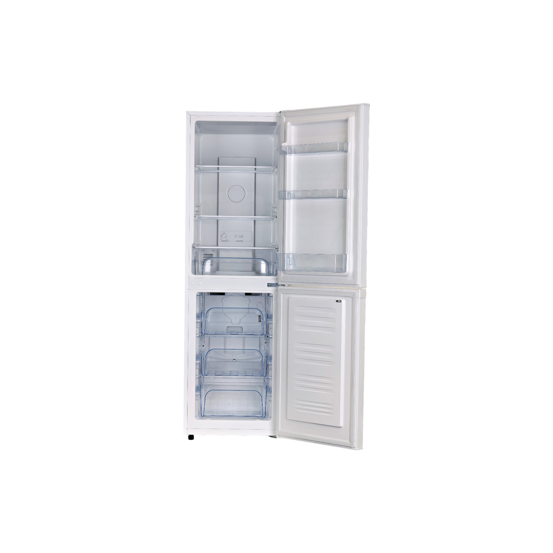 Réfrigérateur Avec Congélateur 193 L Reconditionné SCHNEIDER SCCB193NFW : vue de l'intérieur