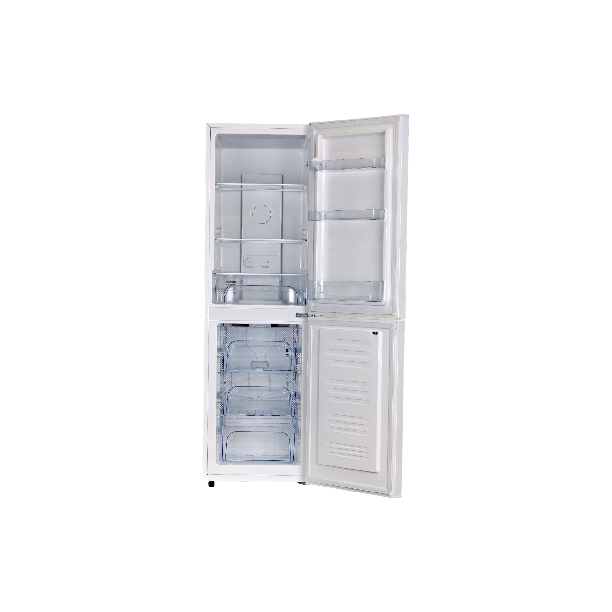 Réfrigérateur Avec Congélateur 193 L Reconditionné SCHNEIDER SCCB193NFW : vue de l'intérieur