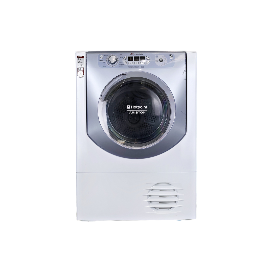 Seche-Linge Condensation 8 kg Reconditionné HOTPOINT AAQCF81U : vue de face