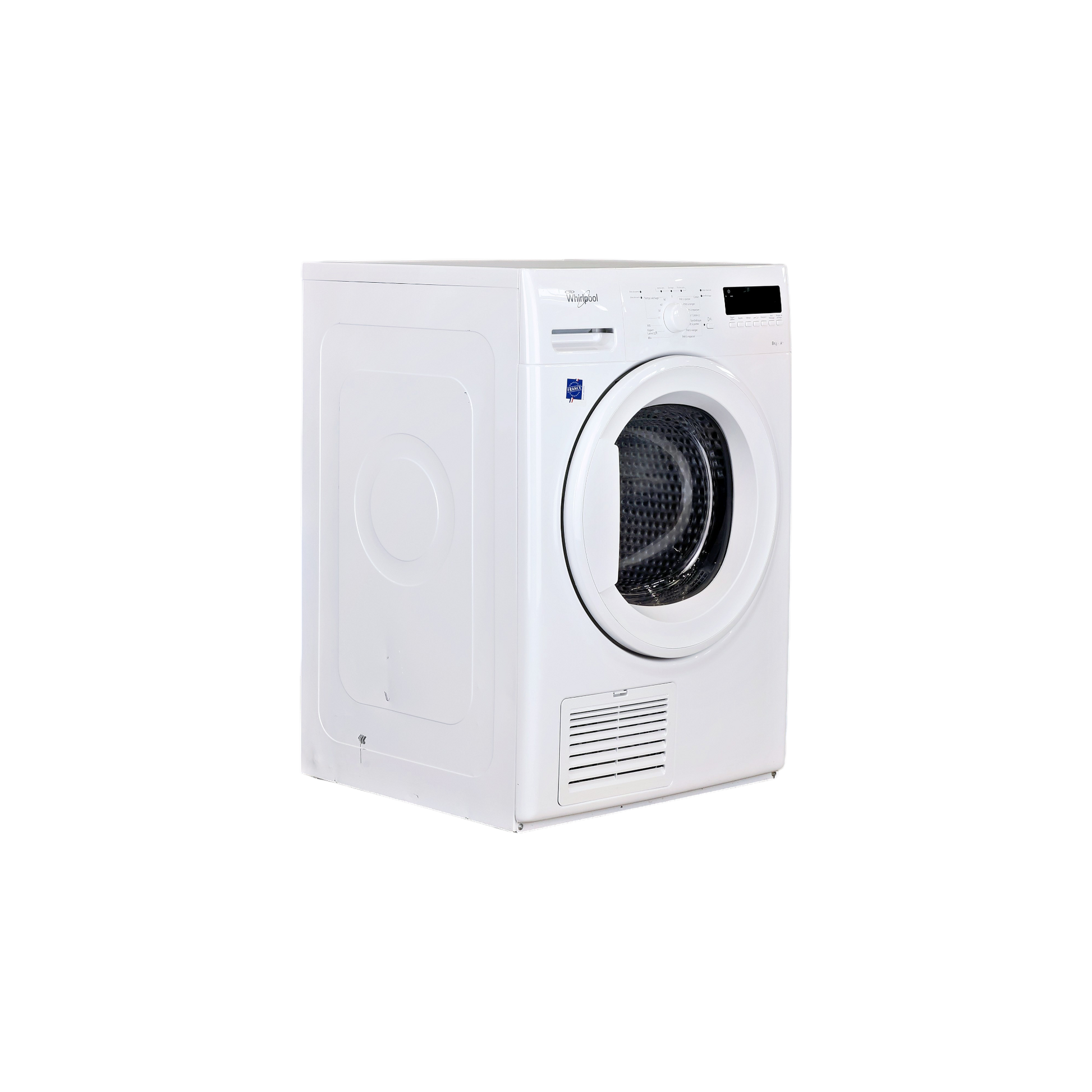 Seche-Linge Pompe À Chaleur 8 kg Reconditionné WHIRLPOOL HDLX 80312 : vue du côté droit