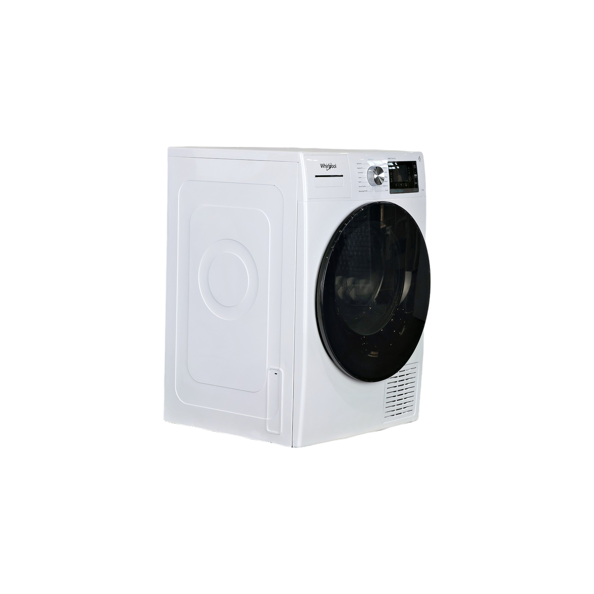 Seche-Linge Pompe À Chaleur 9 kg Reconditionné WHIRLPOOL W7D93WBFR : vue du côté droit