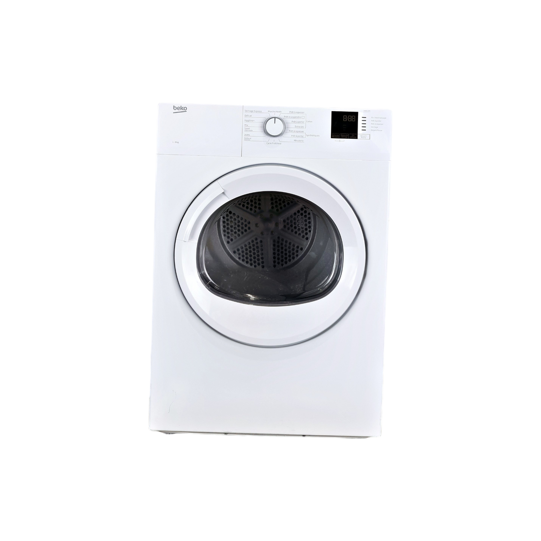Seche-Linge Evacuation 8 kg Reconditionné BEKO DA8013PA : vue de face
