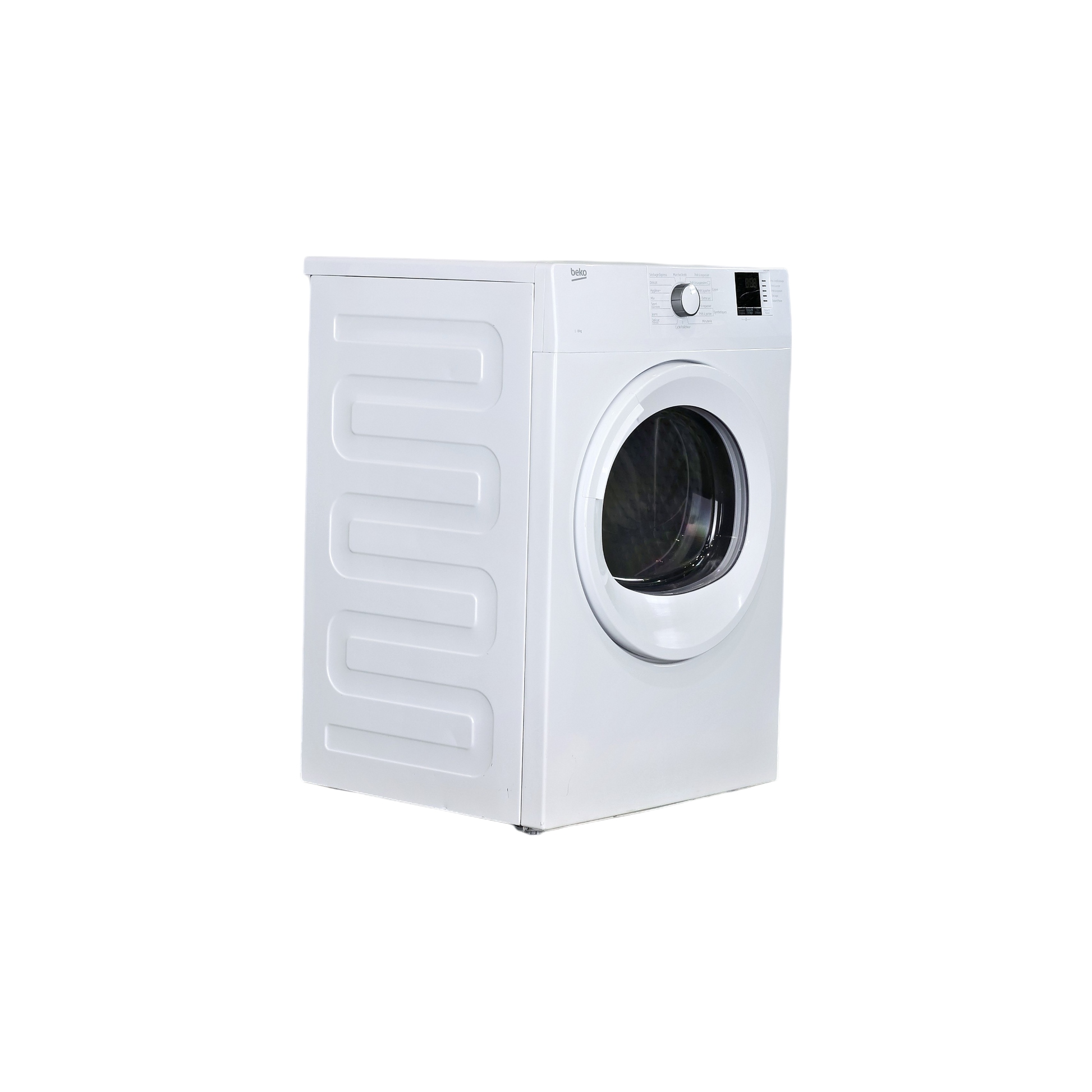 Seche-Linge Evacuation 8 kg Reconditionné BEKO DA8013PA : vue du côté droit