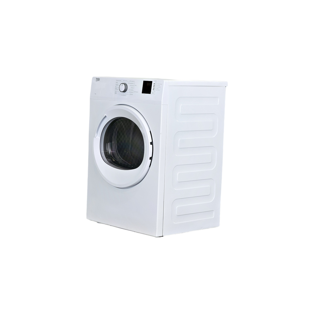 Seche-Linge Evacuation 8 kg Reconditionné BEKO DA8013PA : vue du côté gauche
