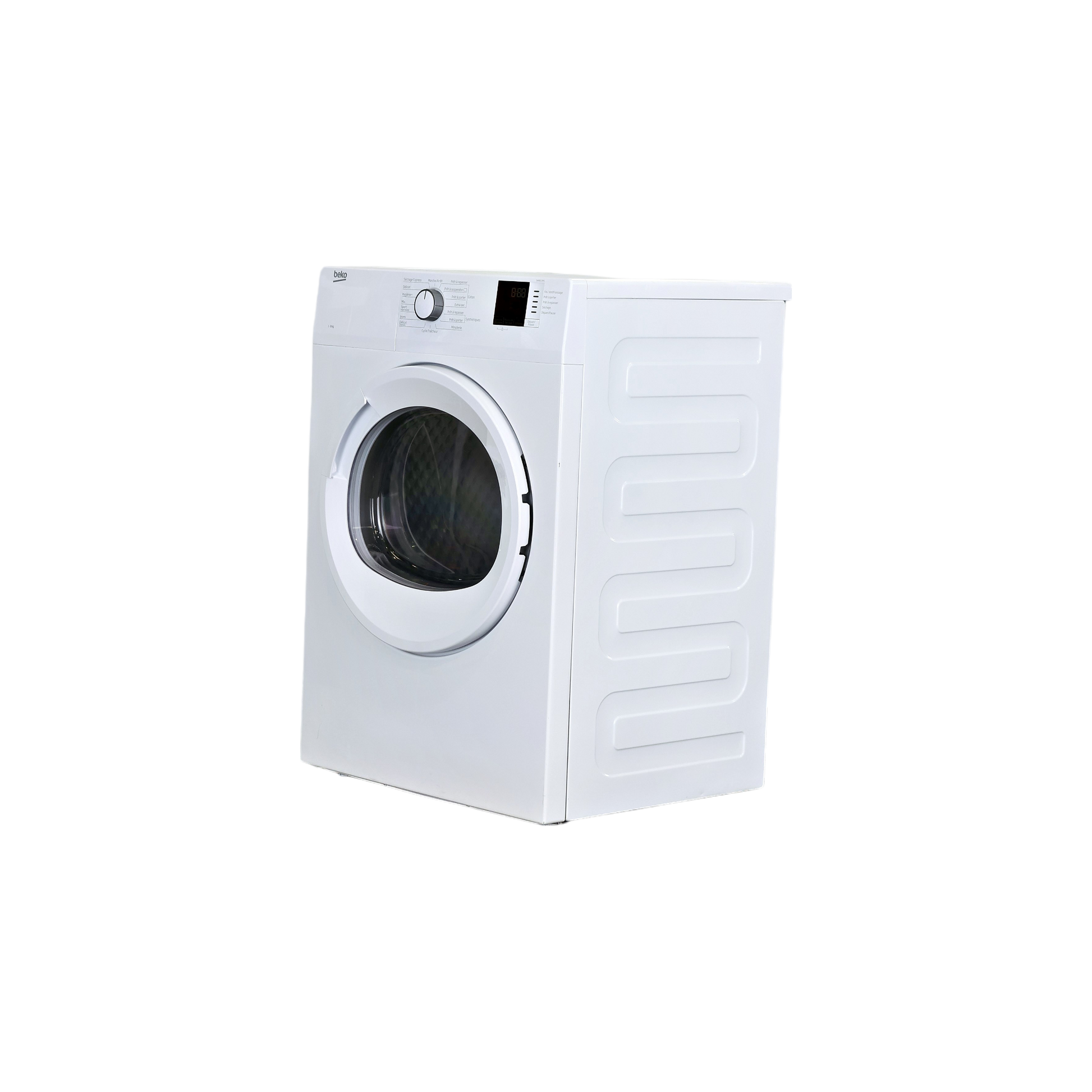Seche-Linge Evacuation 8 kg Reconditionné BEKO DA8013PA : vue du côté gauche