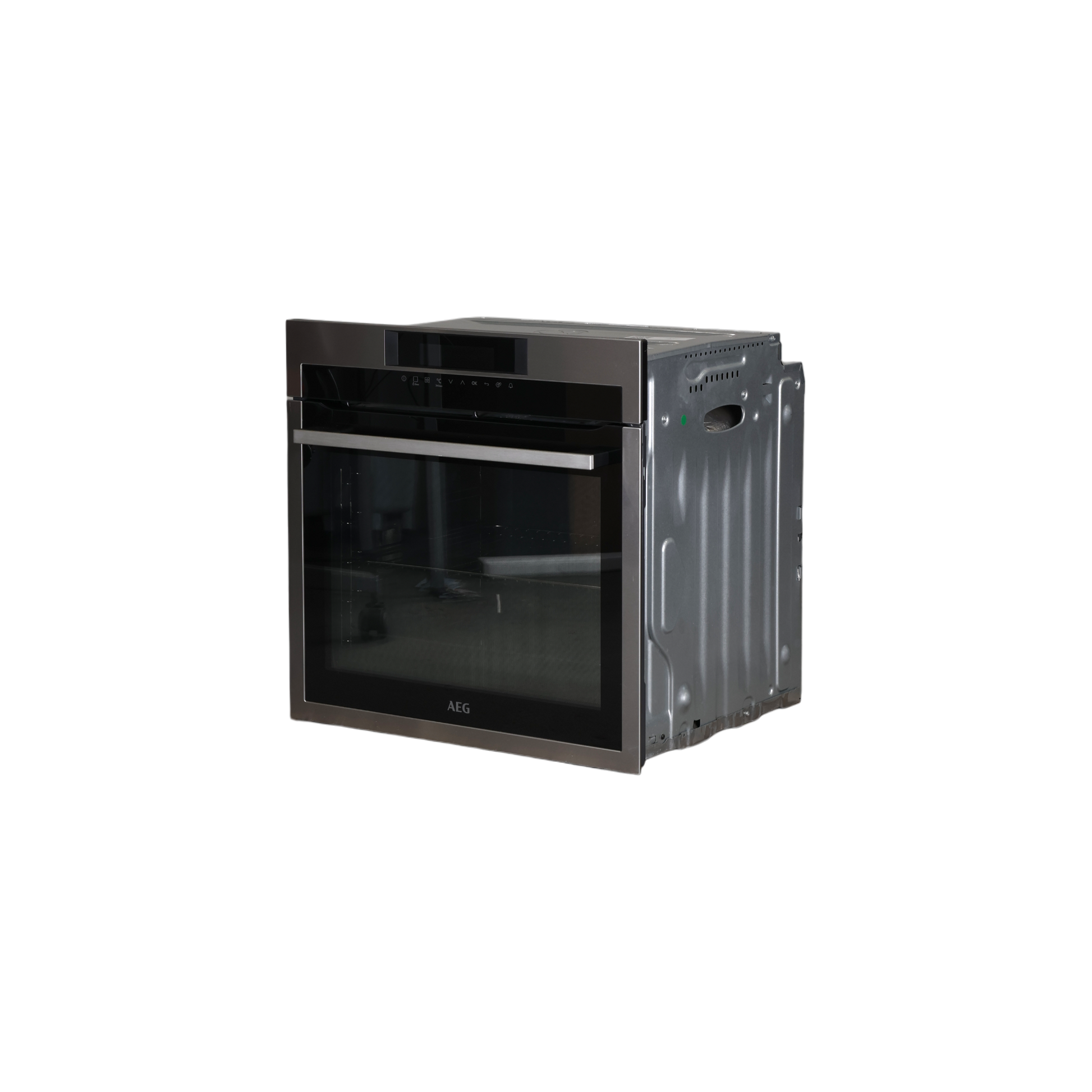 Four Chaleur Tournante 71 L Reconditionné AEG BPE742320M : vue du côté gauche