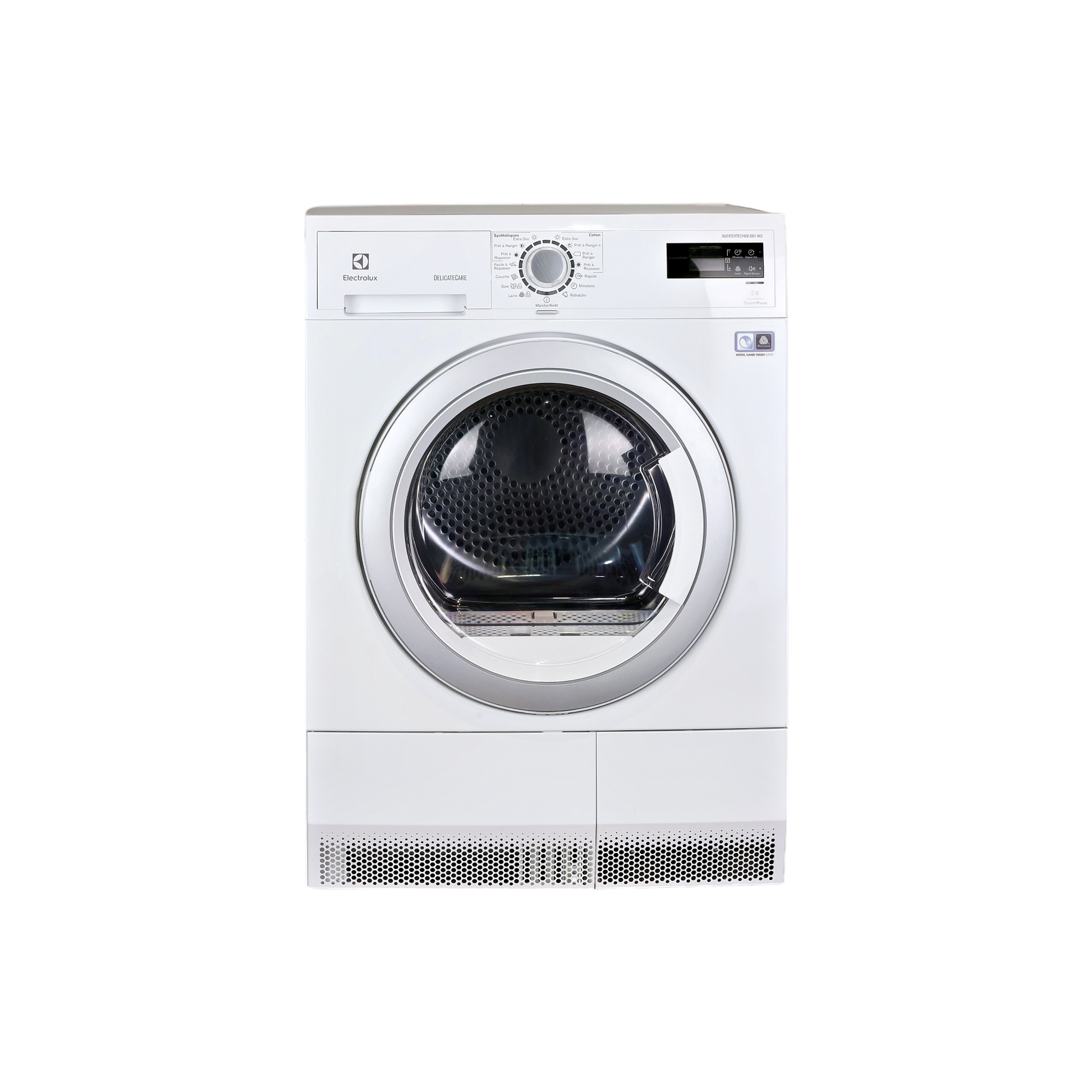 Seche-Linge Pompe À Chaleur 8 kg Reconditionné ELECTROLUX EDH3886GDE : vue de face