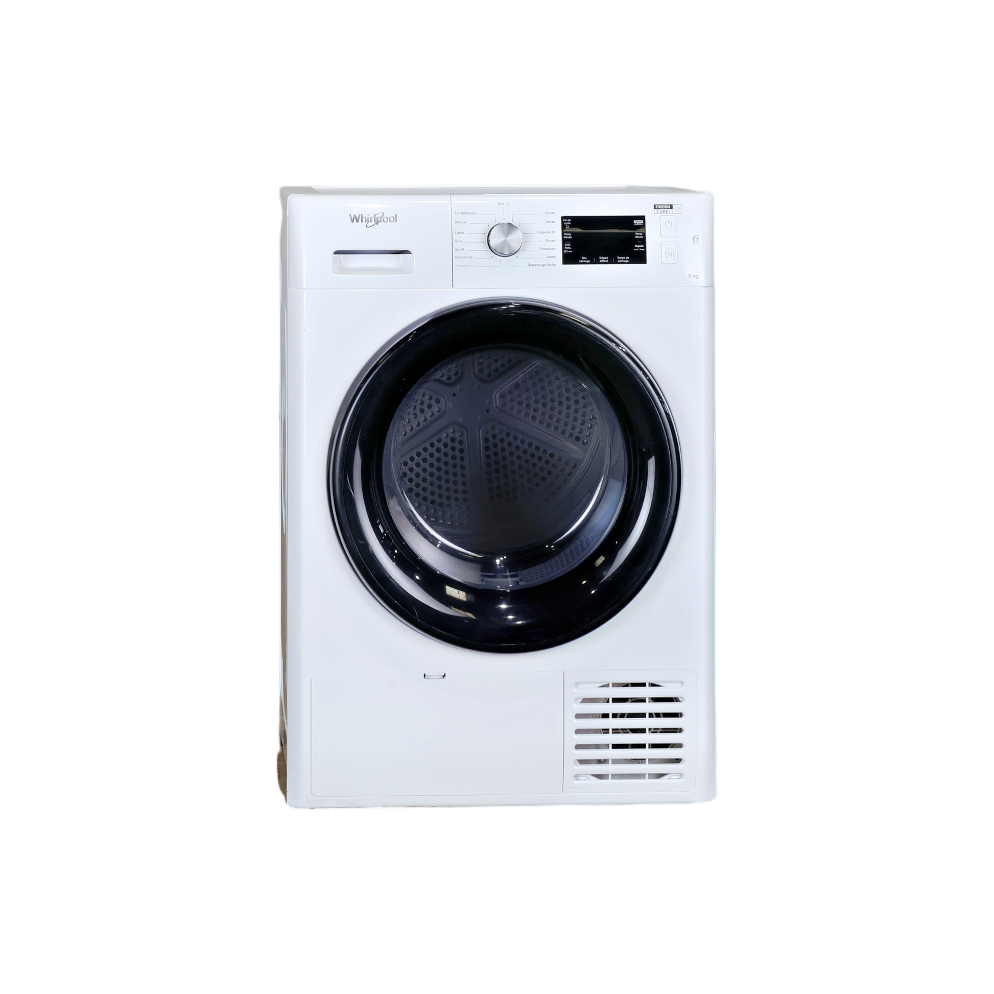 Seche-Linge Pompe À Chaleur 9 kg Reconditionné WHIRLPOOL FFTBNM229X2BFR : vue de face
