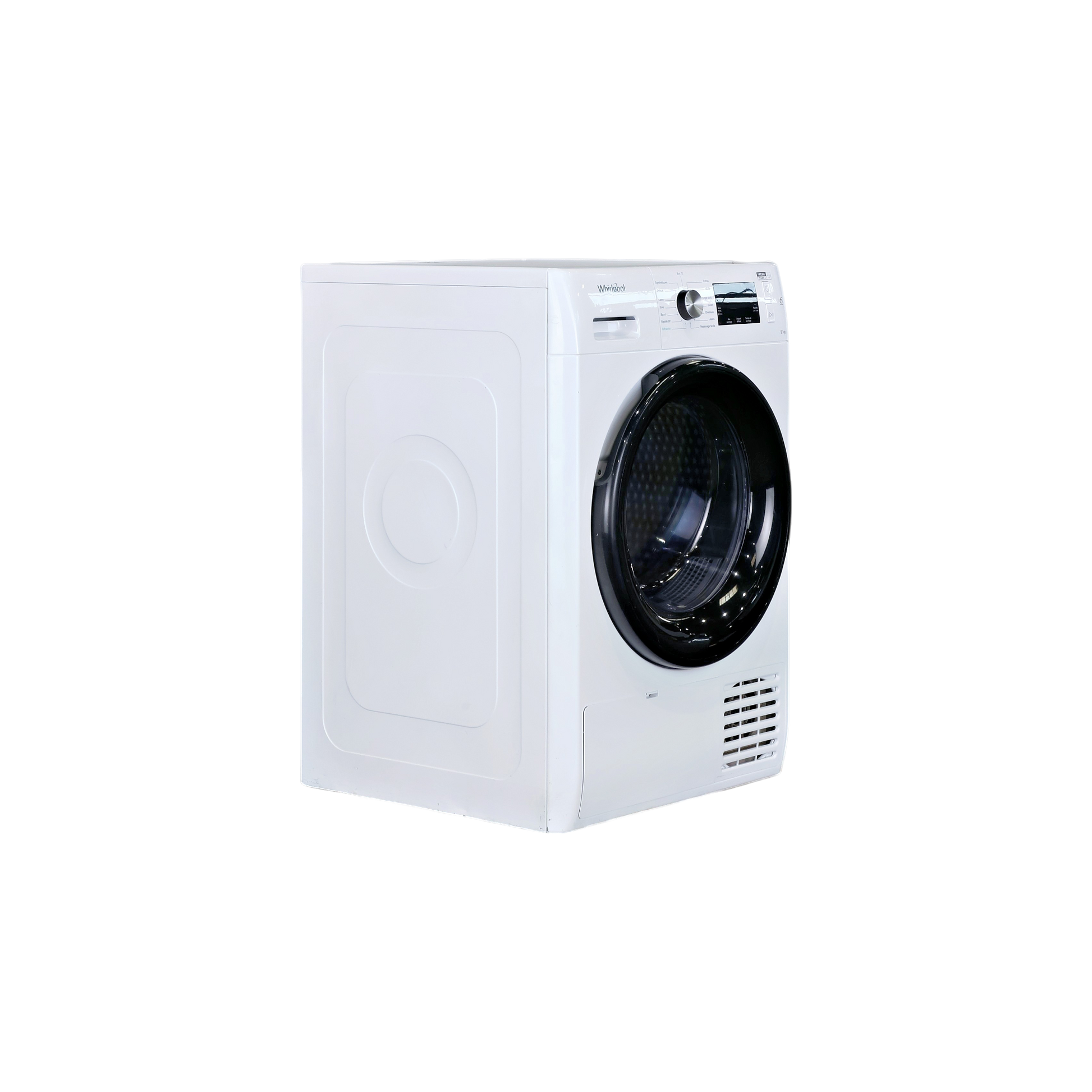 Seche-Linge Pompe À Chaleur 9 kg Reconditionné WHIRLPOOL FFTBNM229X2BFR : vue du côté droit