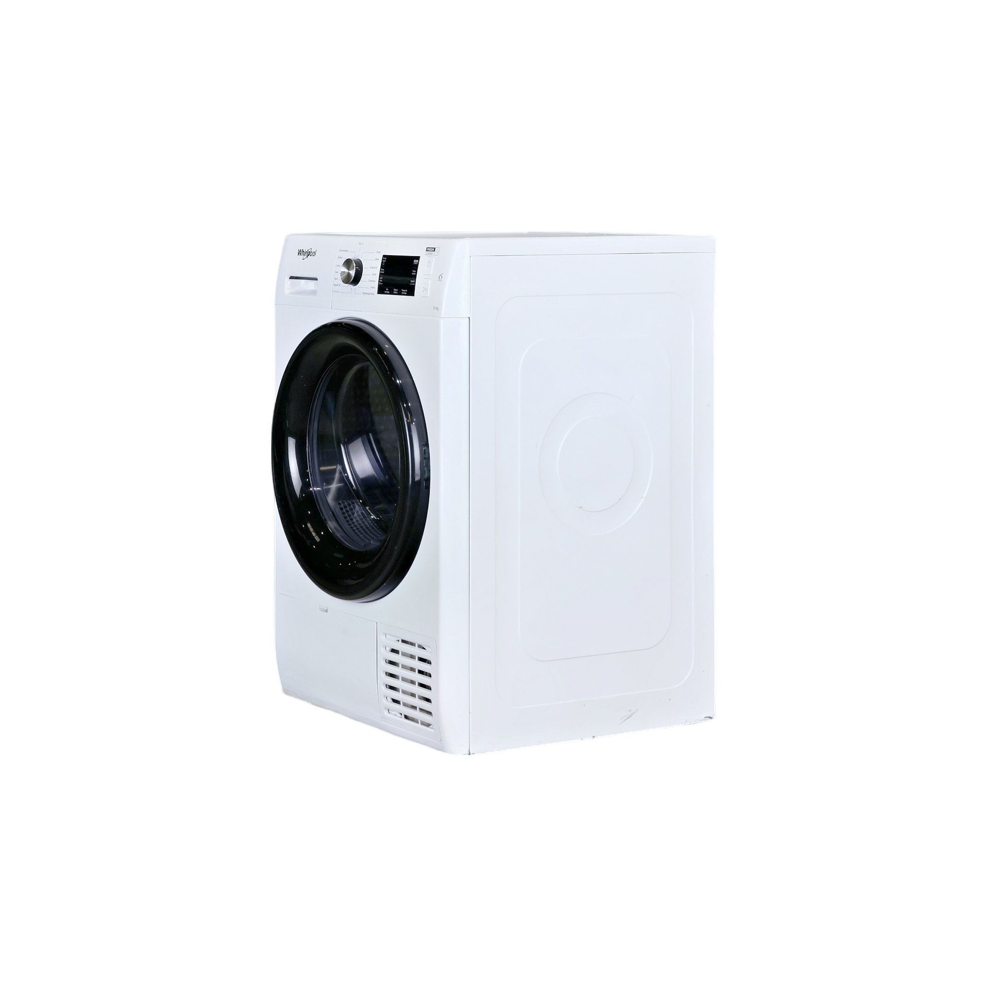 Seche-Linge Pompe À Chaleur 9 kg Reconditionné WHIRLPOOL FFTBNM229X2BFR : vue du côté gauche
