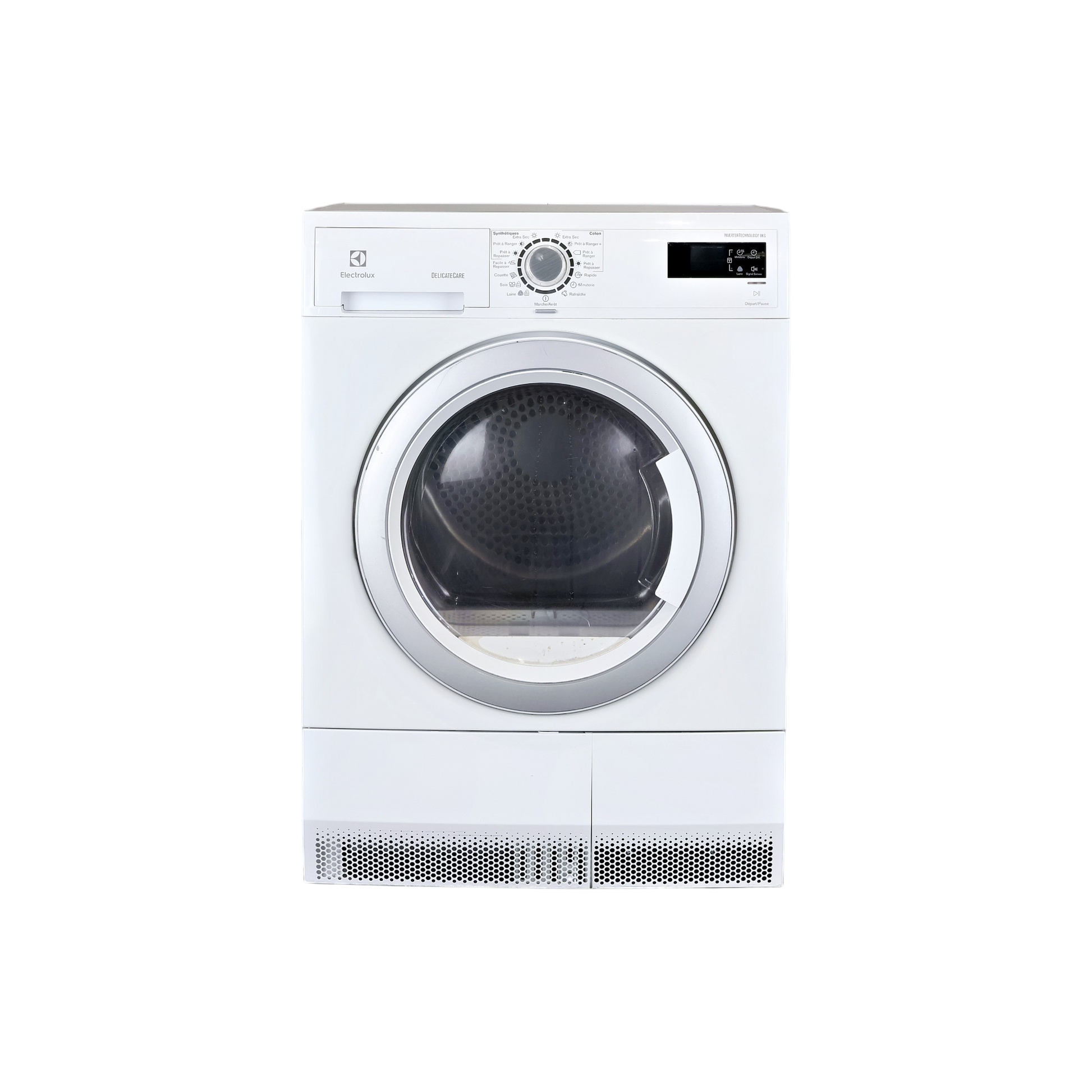 Seche-Linge Pompe À Chaleur 8 kg Reconditionné ELECTROLUX EDH3886GDE : vue de face