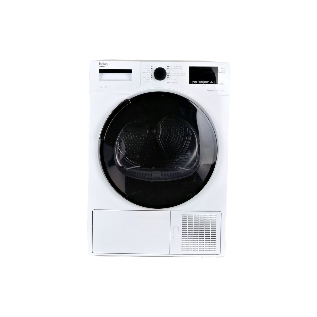 Seche-Linge Pompe À Chaleur 10 kg Reconditionné BEKO DH10444PX1W : vue de face