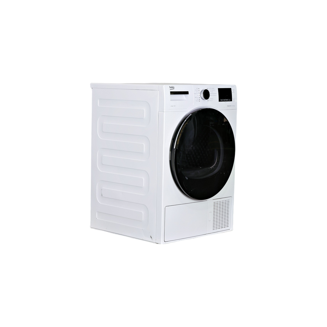 Seche-Linge Pompe À Chaleur 10 kg Reconditionné BEKO DH10444PX1W : vue du côté droit