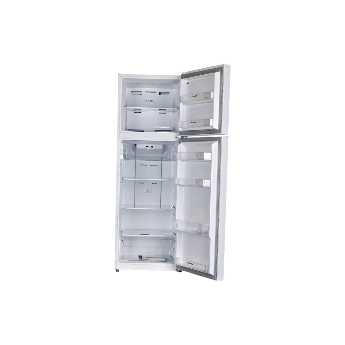 Réfrigérateur Avec Congélateur 318 L Reconditionné THOMSON THD315NFWH : vue de l'intérieur