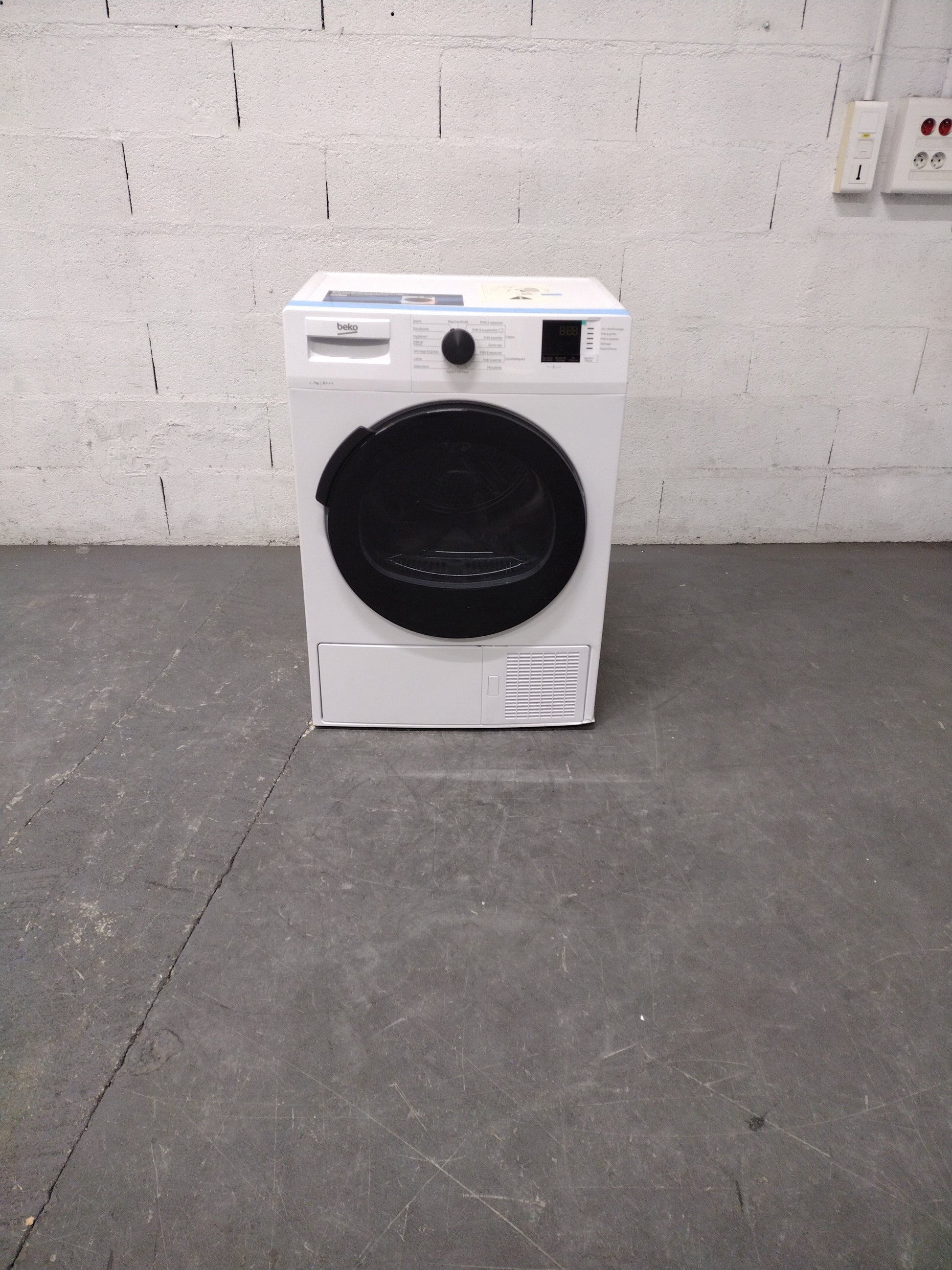 Seche-Linge Pompe À Chaleur 7 kg Reconditionné BEKO DH7512CA0W : détails