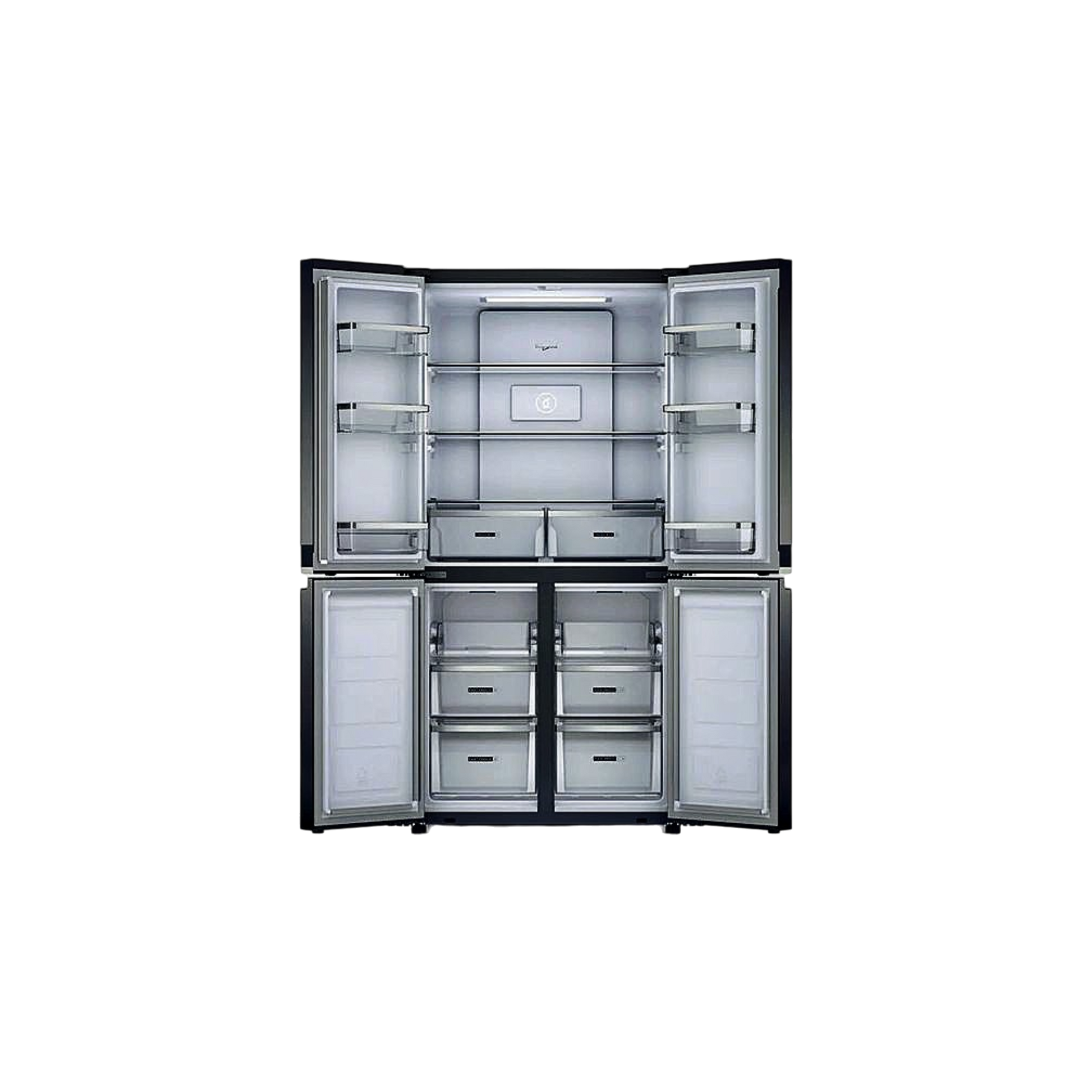 Réfrigérateur Multi-Portes 594 L Reconditionné WHIRLPOOL WQ9B2LEF : vue de l'intérieur