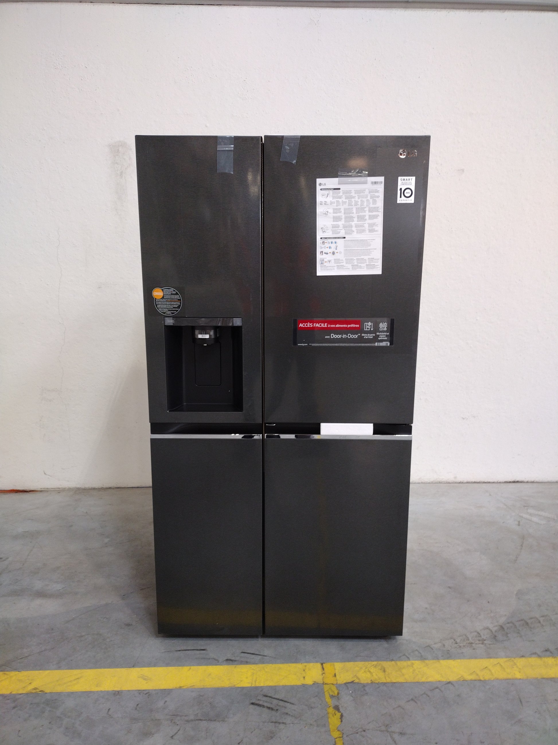 Réfrigérateur Américain 635 L Reconditionné LG GSJV80MCLE : détails