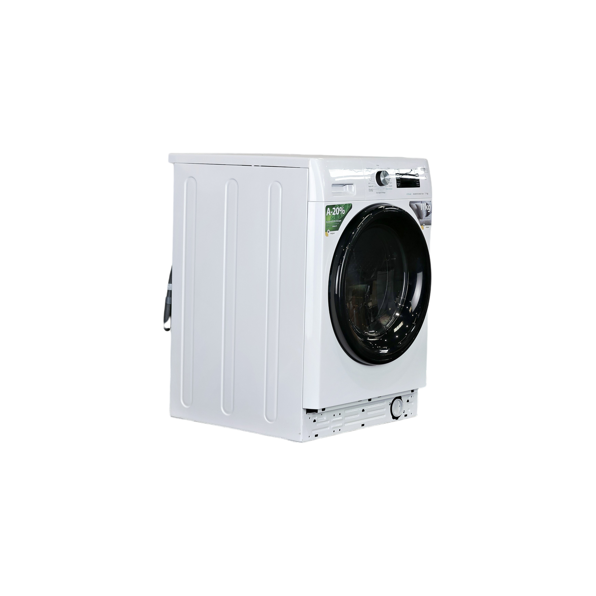 Lave-Linge Hublot 11 kg Reconditionné WHIRLPOOL FFBB11489BVFR : vue du côté droit