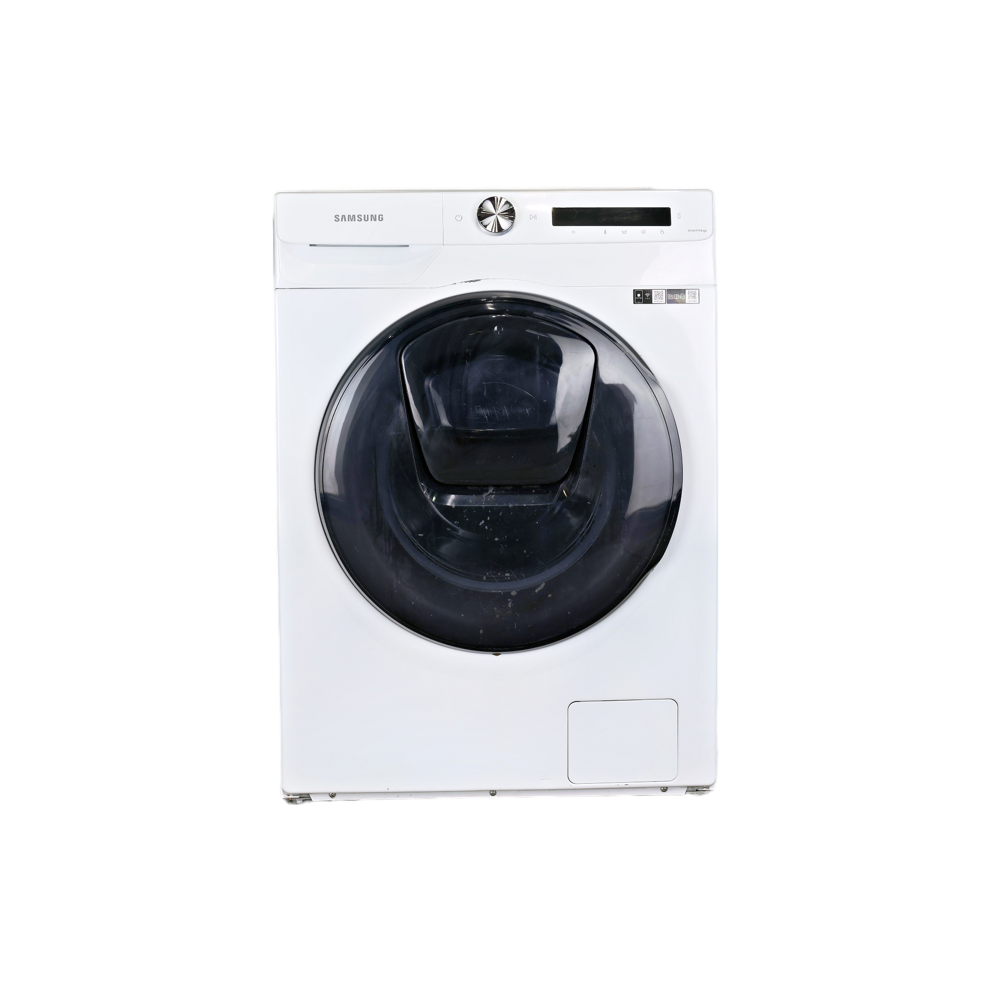 Lave-Linge Sechant 8 kg Reconditionné SAMSUNG WD80T554DBW : vue de face
