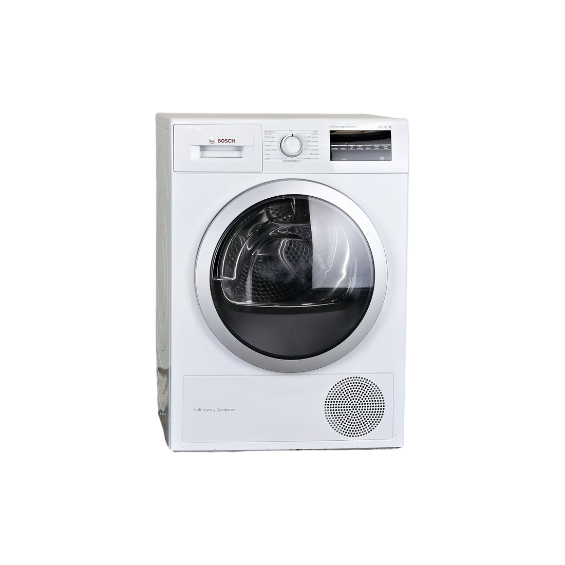 Seche-Linge Pompe À Chaleur 9 kg Reconditionné BOSCH WTW87499FF : vue de face