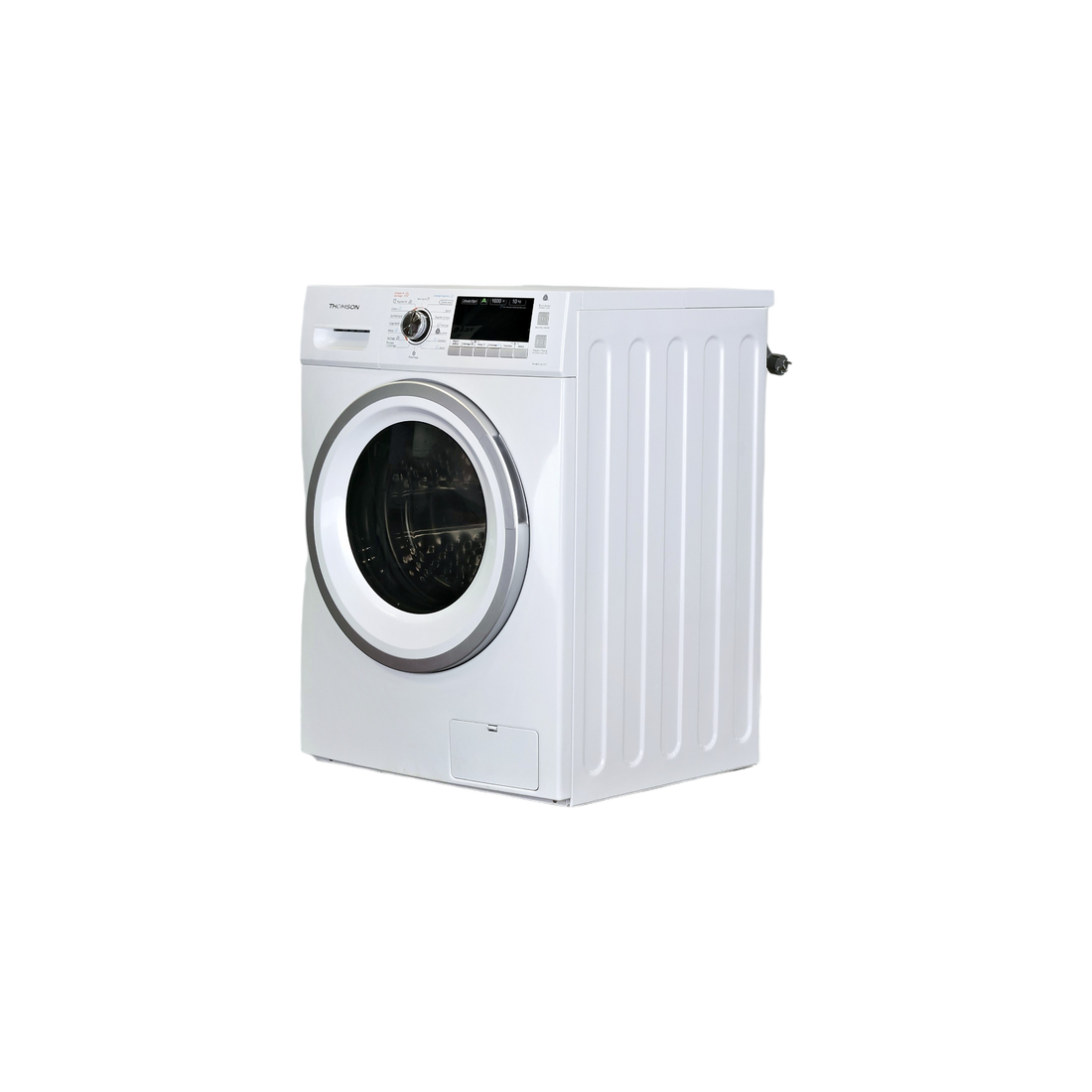 Lave-Linge Sechant 10 kg Reconditionné THOMSON THWD16107 : vue du côté gauche