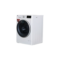 Lave-Linge Sechant 8 kg Reconditionné LG F854J61WRS : vue du côté gauche