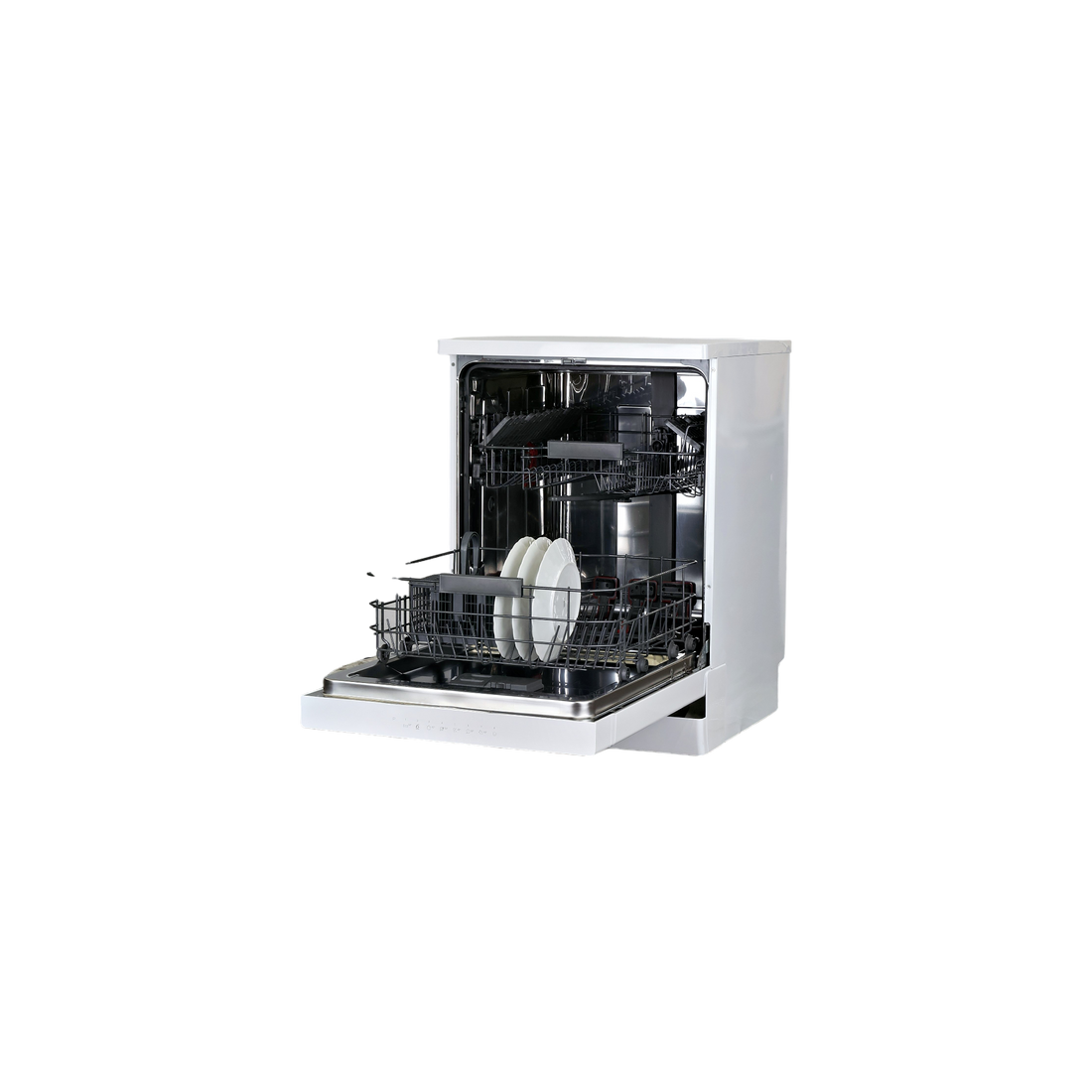 Lave-Vaisselle Pose Libre 14 Cvts Reconditionné WHIRLPOOL WFC3C22P : vue de l'intérieur