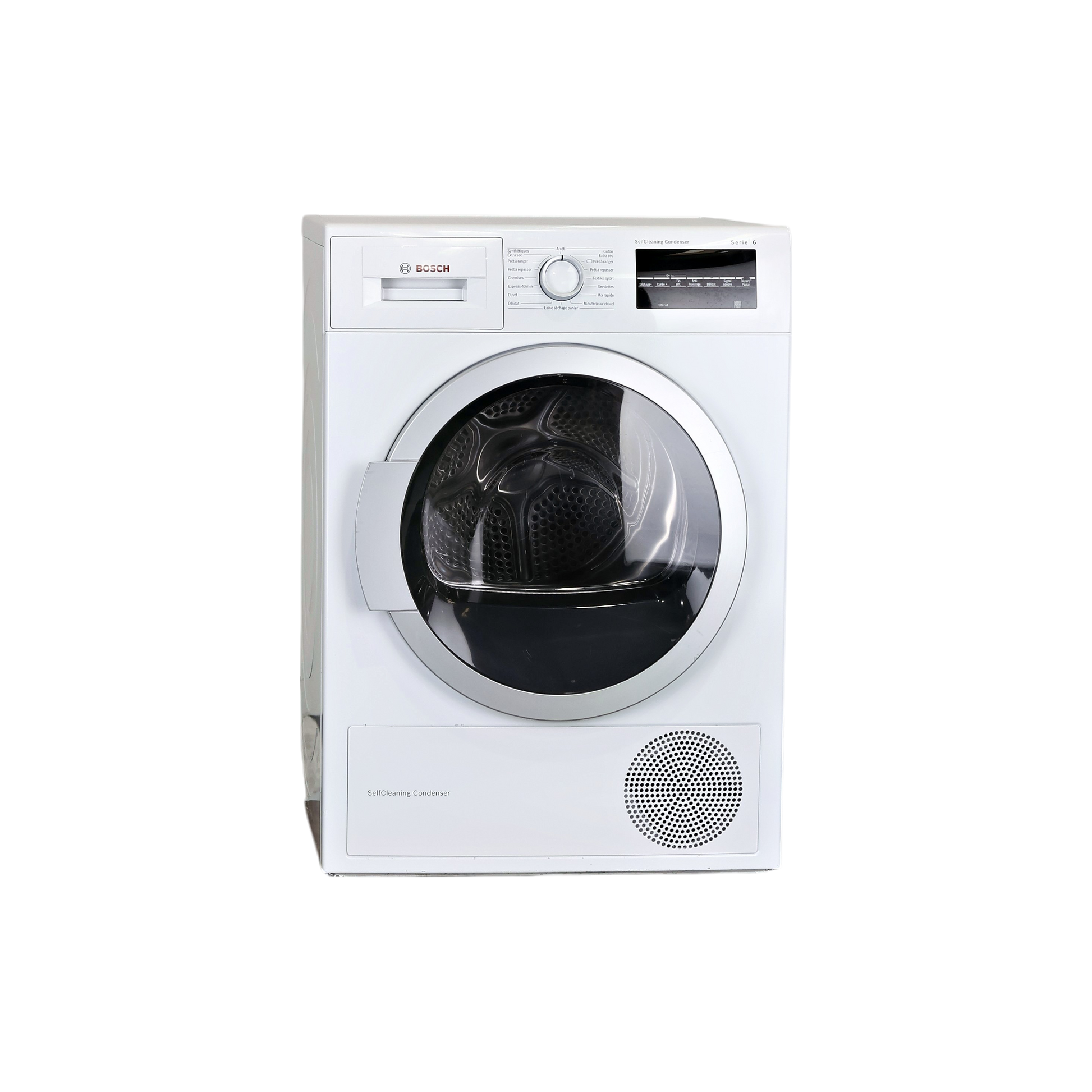 Seche-Linge Pompe À Chaleur 8 kg Reconditionné BOSCH WTW87460FF : vue de face