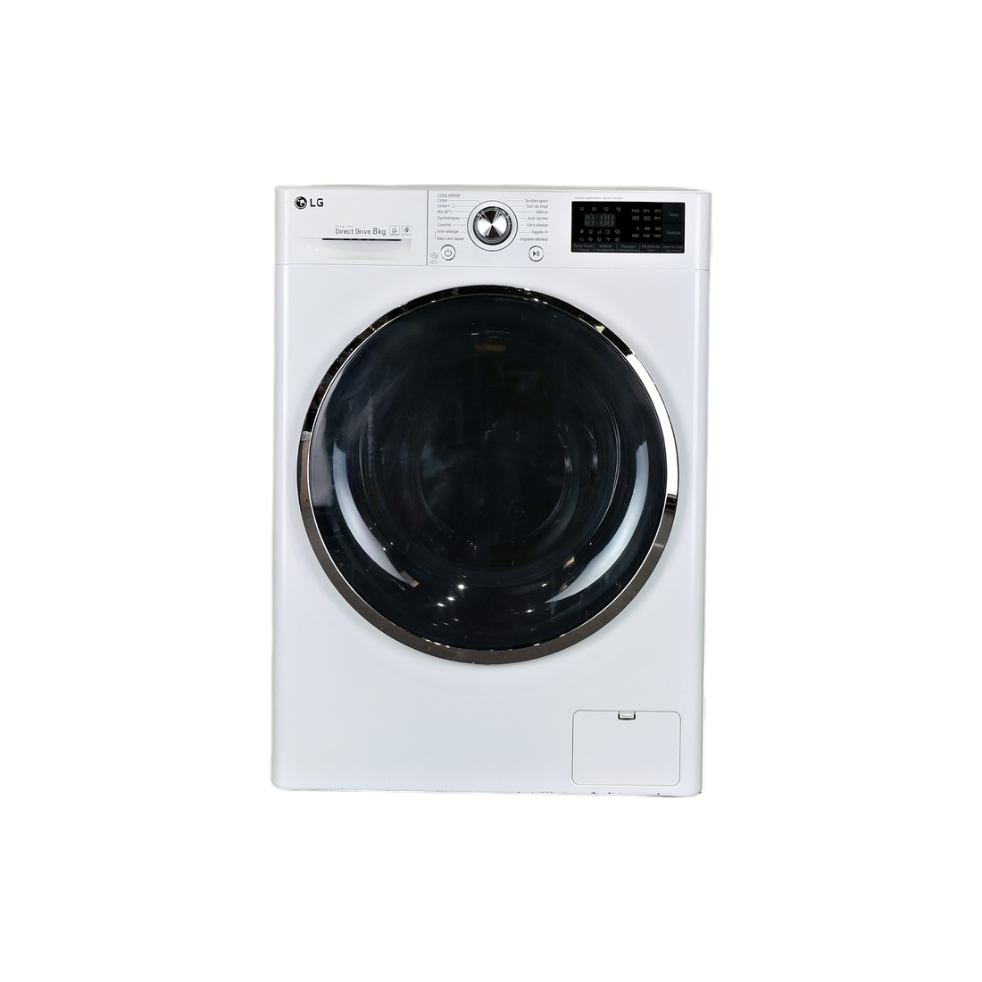 Lave-Linge Hublot 9 kg Reconditionné LG F94V71WHST : vue de face