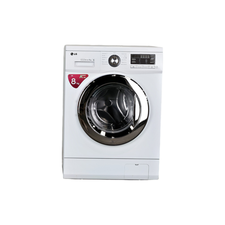 Lave-Linge Hublot 8 kg Reconditionné LG F84882WH : vue de face