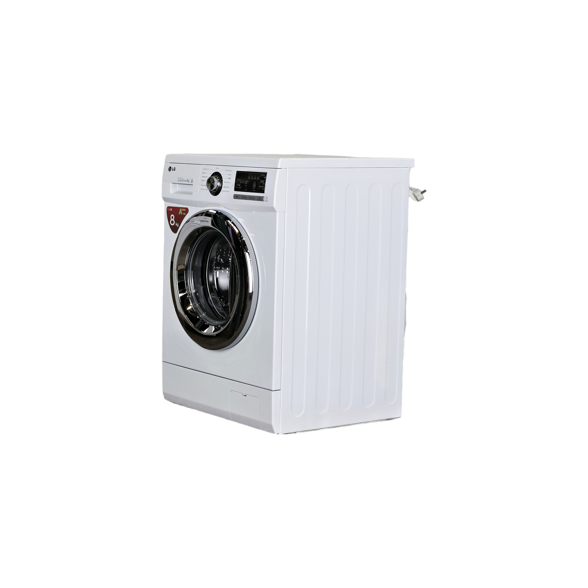 Lave-Linge Hublot 8 kg Reconditionné LG F84882WH : vue du côté gauche