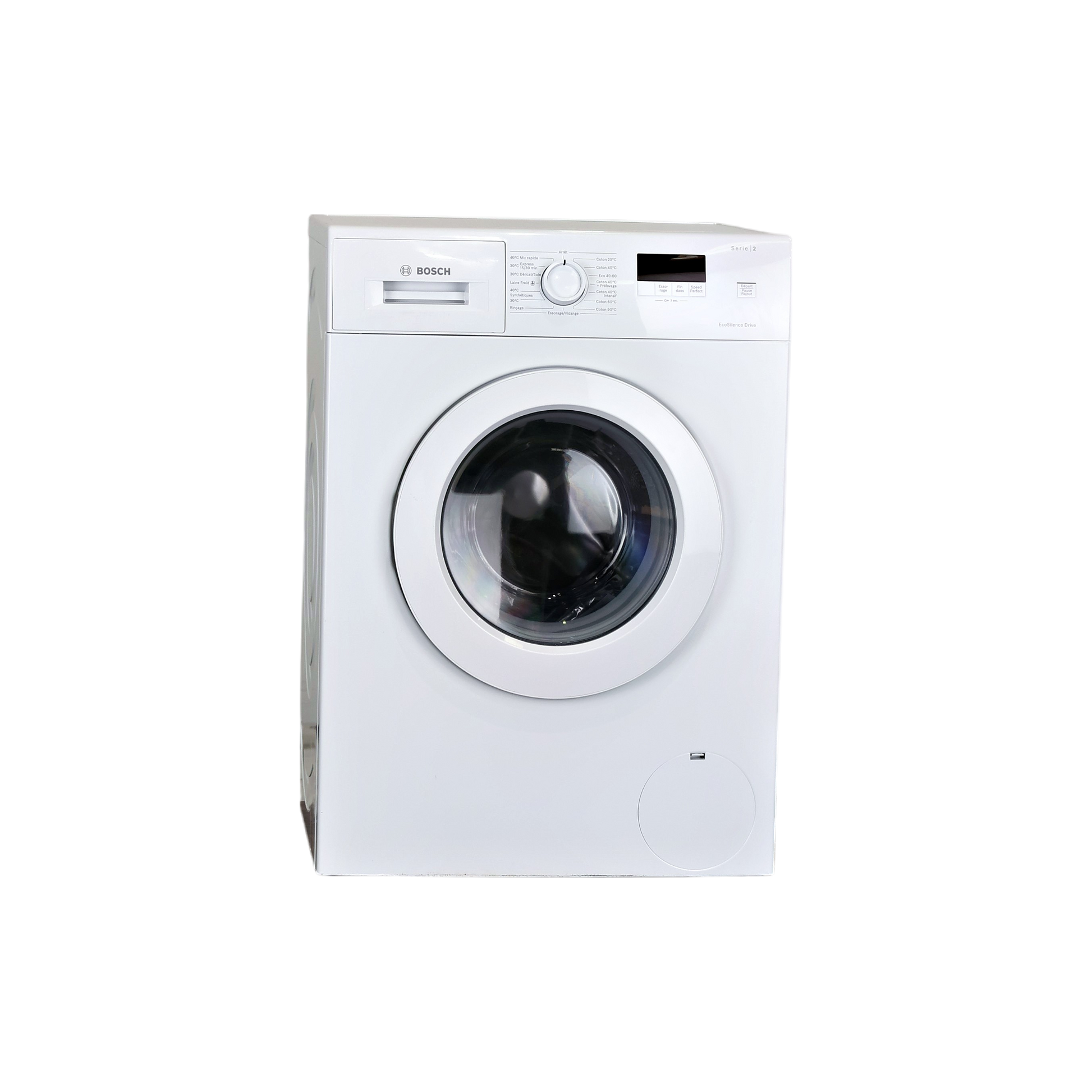Lave-Linge Hublot 7 kg Reconditionné BOSCH WAJ28057FF : vue de face