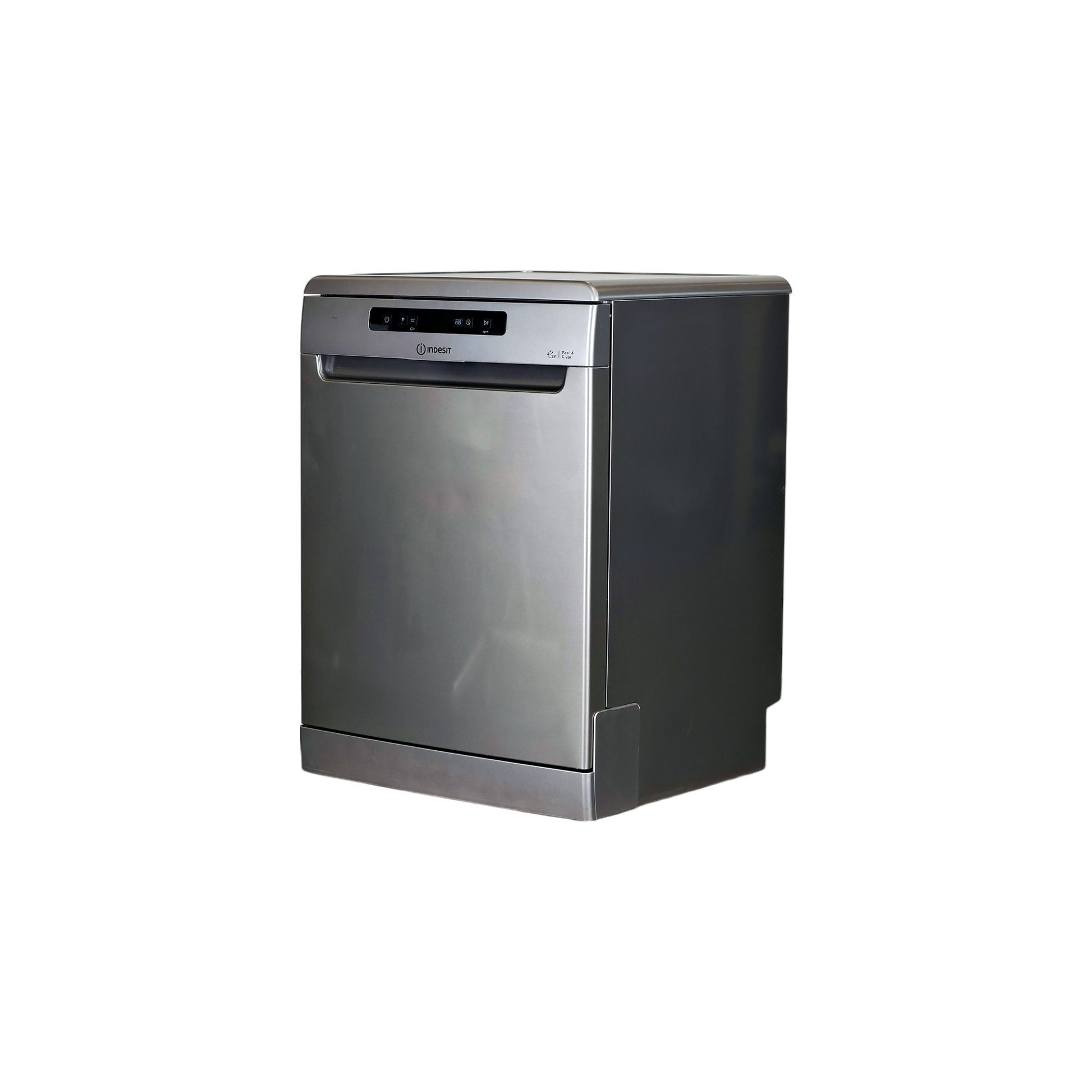 Lave-Vaisselle Pose Libre 14 Cvts Reconditionné INDESIT DFO 3C26 X : vue du côté gauche