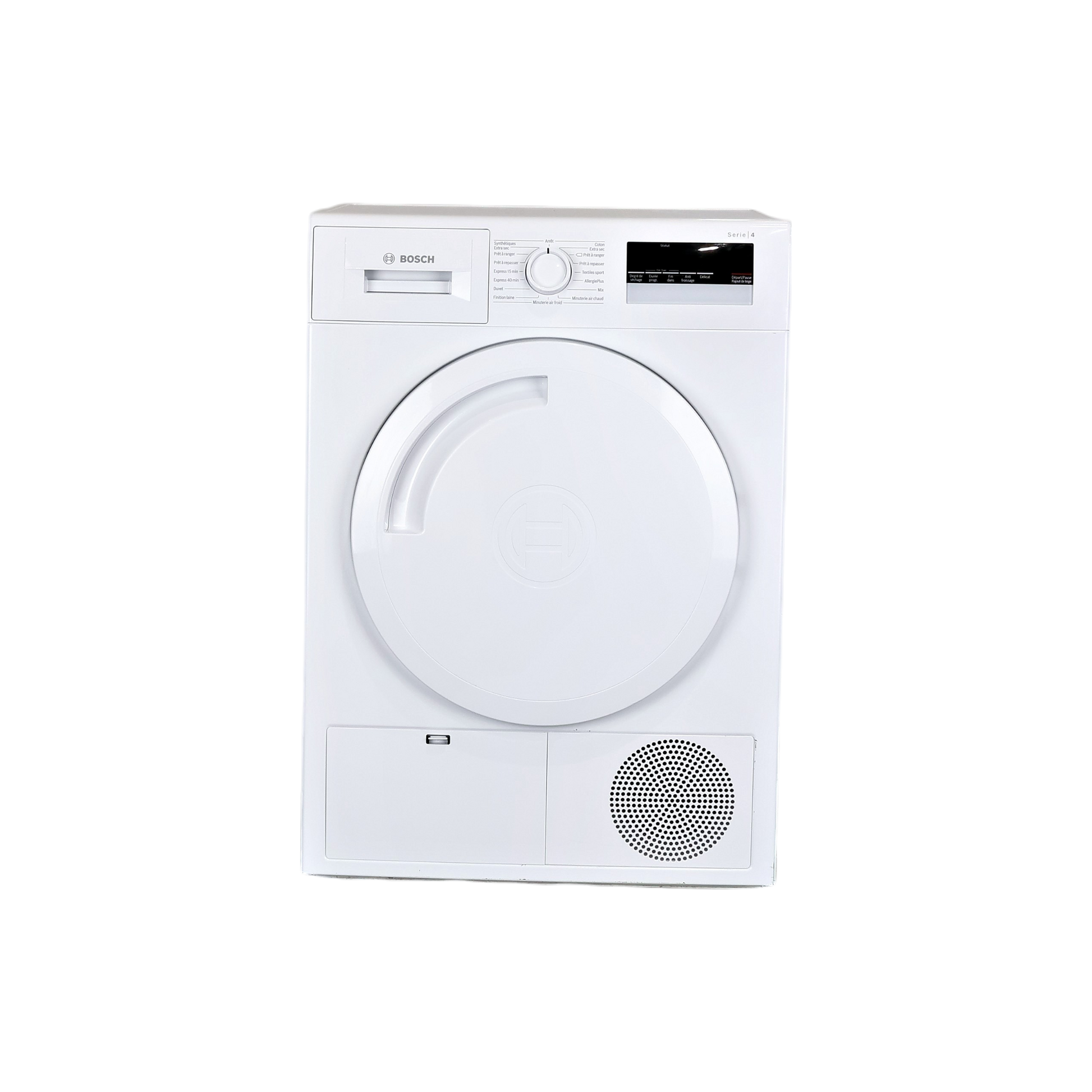 Seche-Linge Condensation 7 kg Reconditionné BOSCH WTN83207FF : vue de face