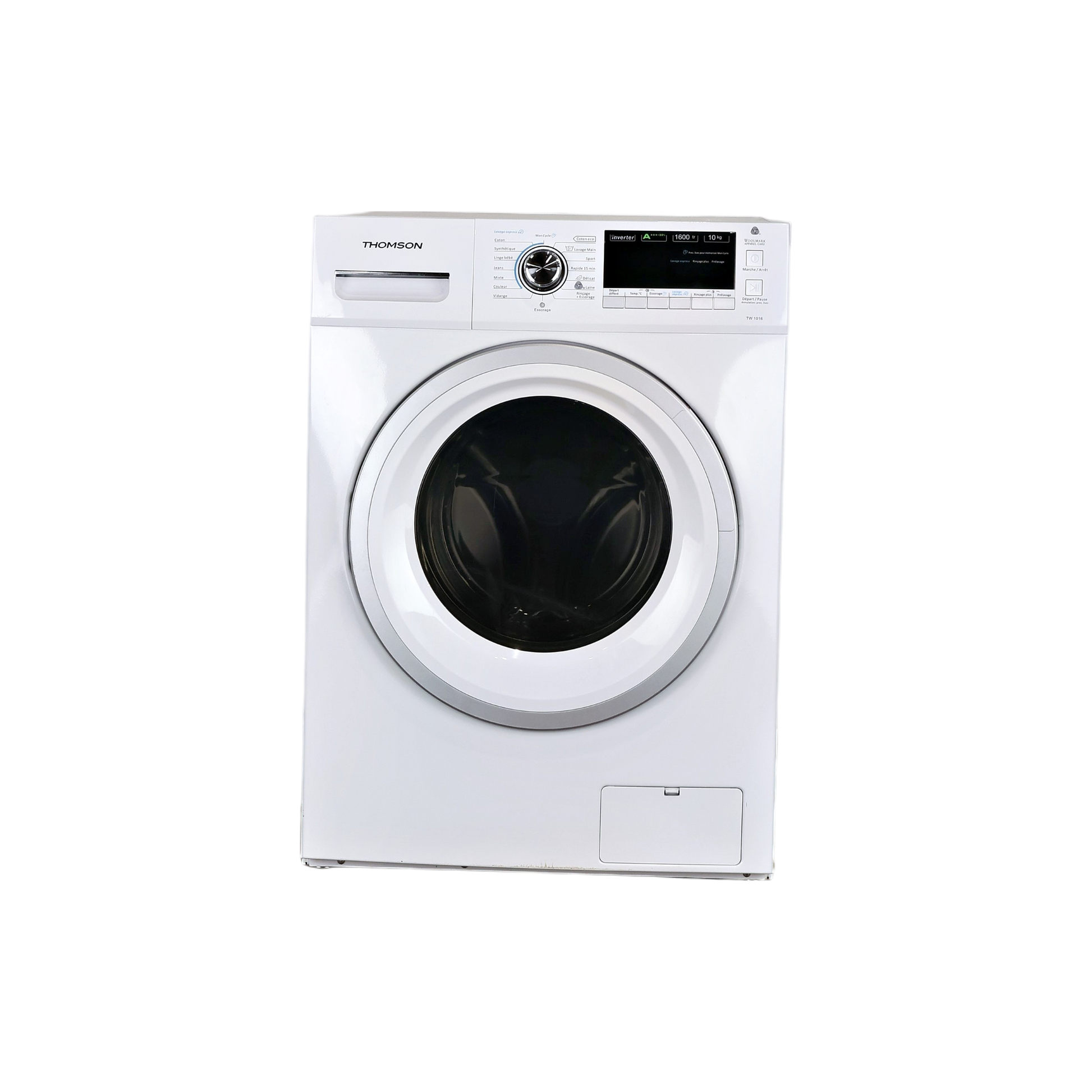 Lave-Linge Hublot 10 kg Reconditionné THOMSON TW1016 : vue de face